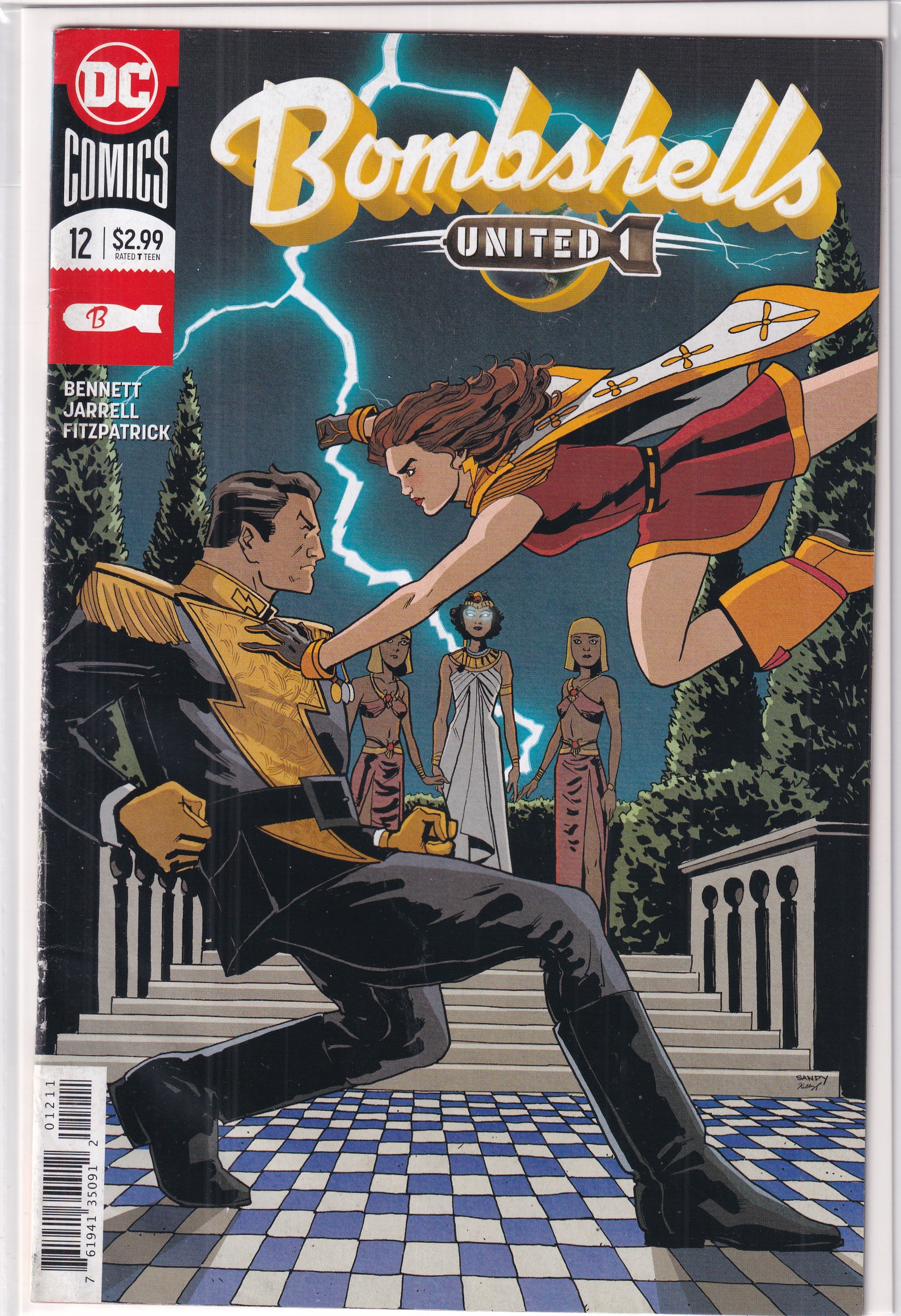 BOMBSHELLS UNITED #12 - Slab City Comics