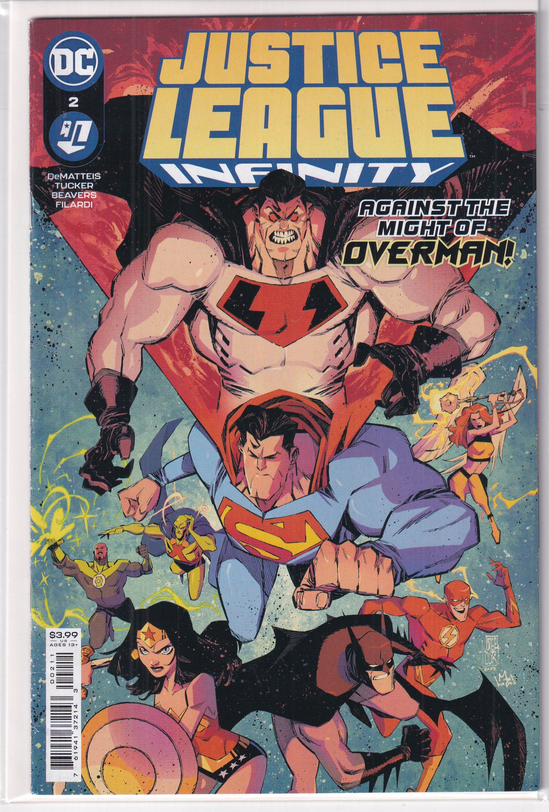 JUSTICE LEAGUE INFINITY #2 - Slab City Comics