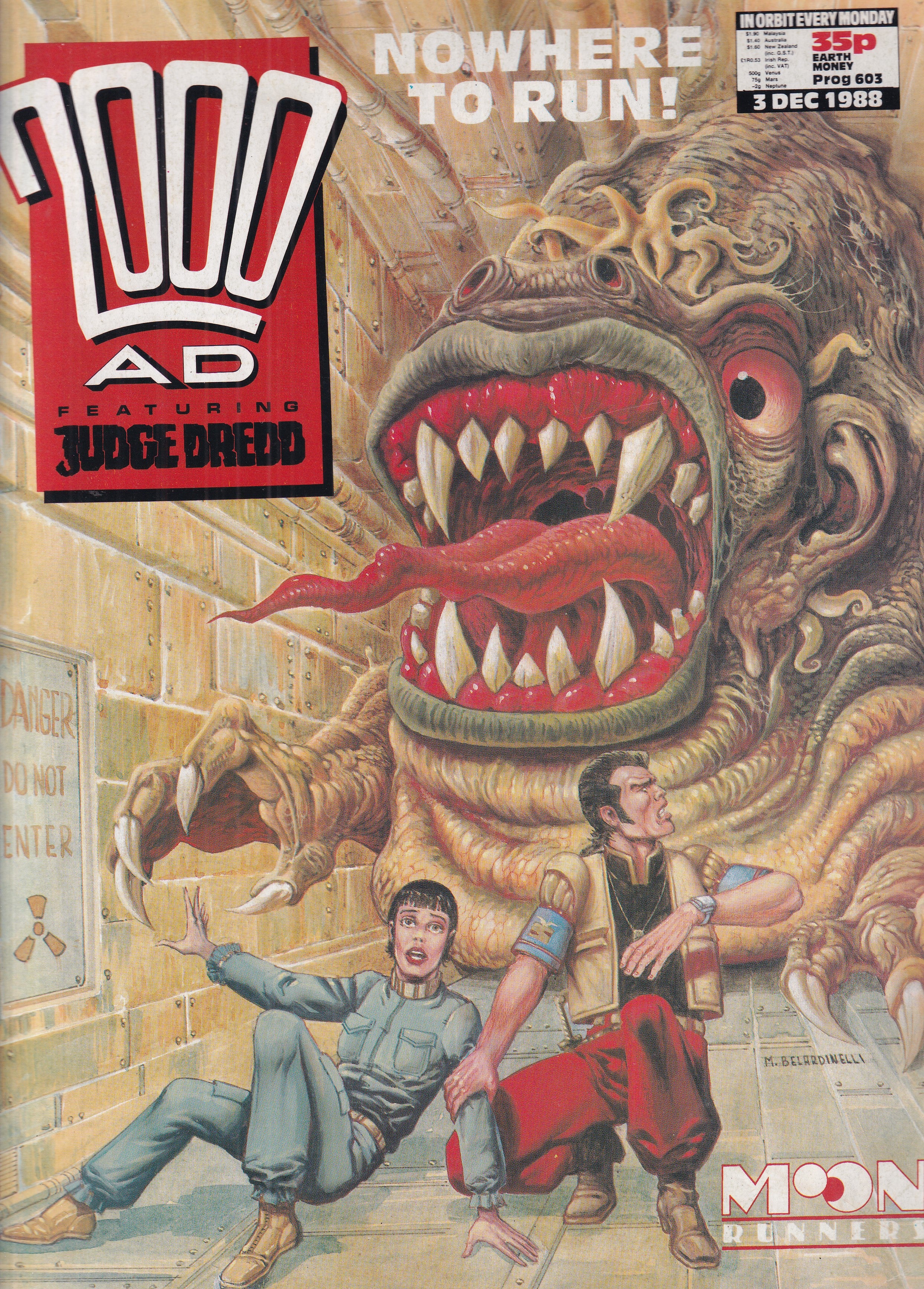 2000 AD FEATURING JUDGE DREDD #603 - Slab City Comics