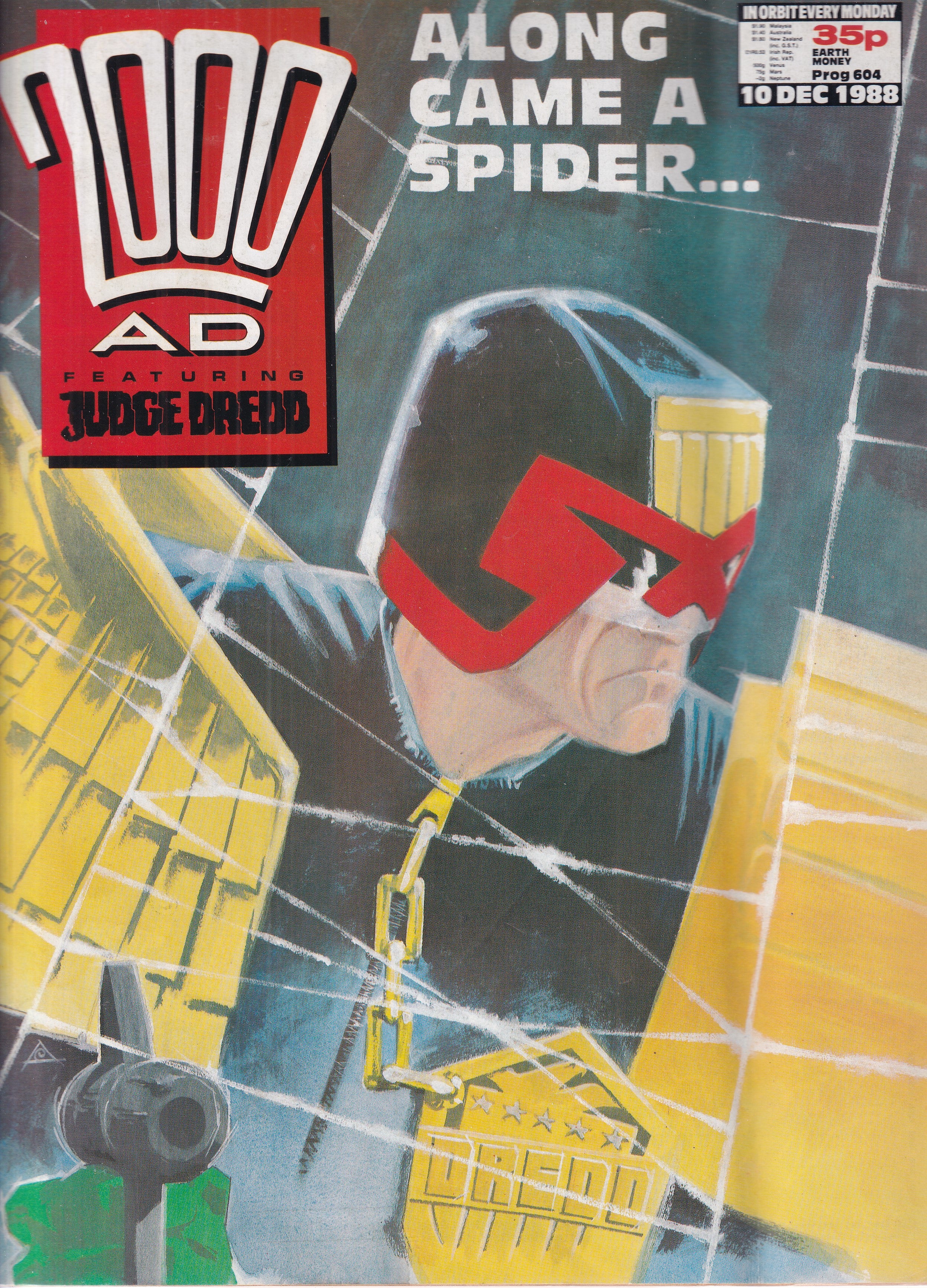 2000 AD FEATURING JUDGE DREDD #604 - Slab City Comics