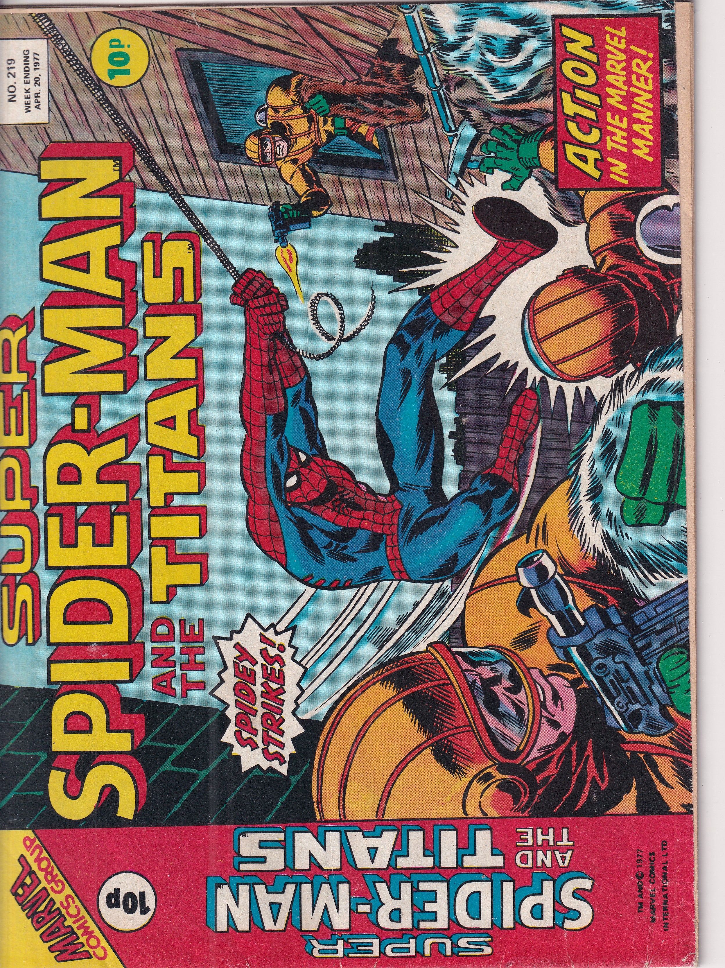 Super Spider-Man with the Super-Heroes #219 - Slab City Comics