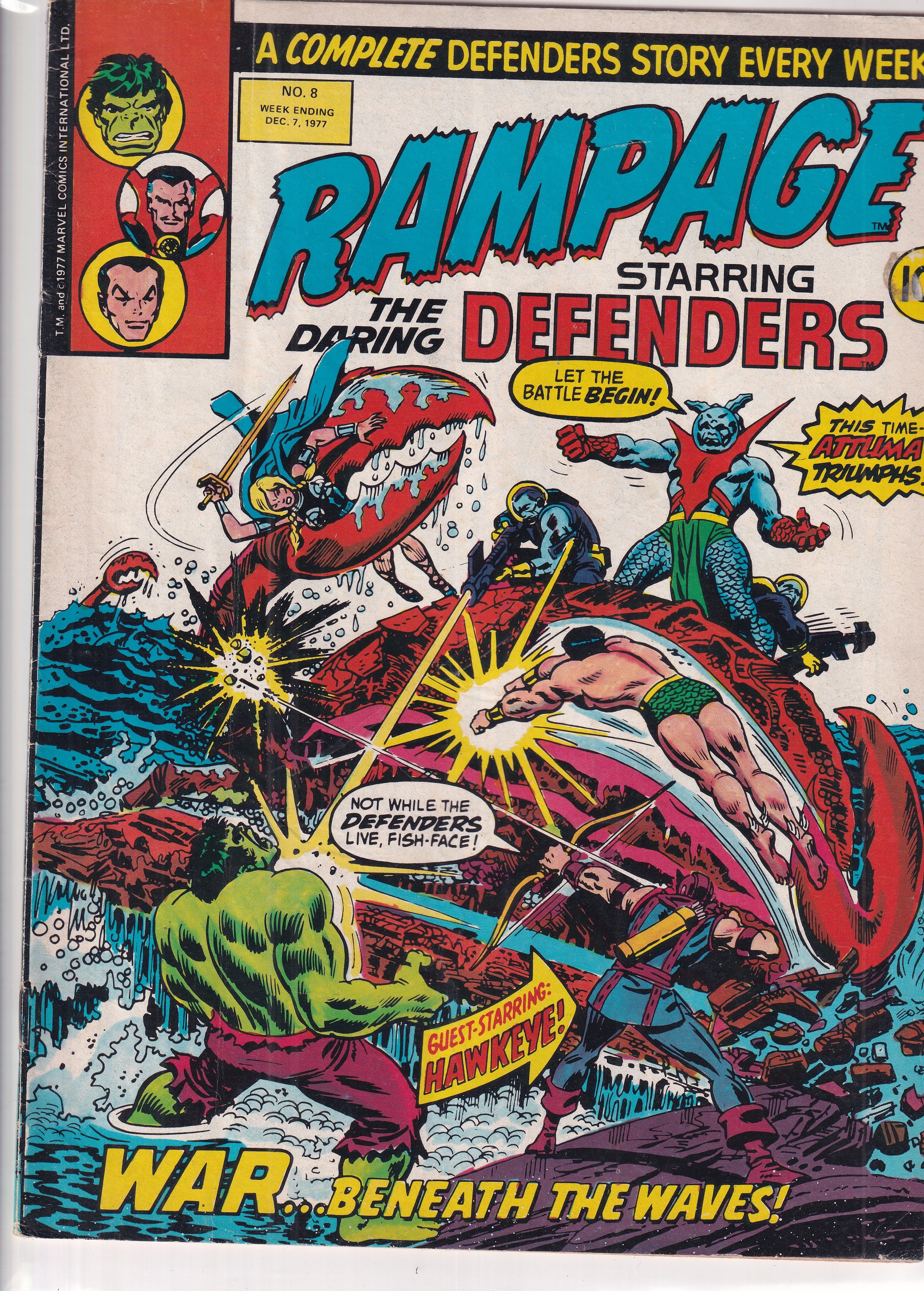 Rampage #8 - Slab City Comics