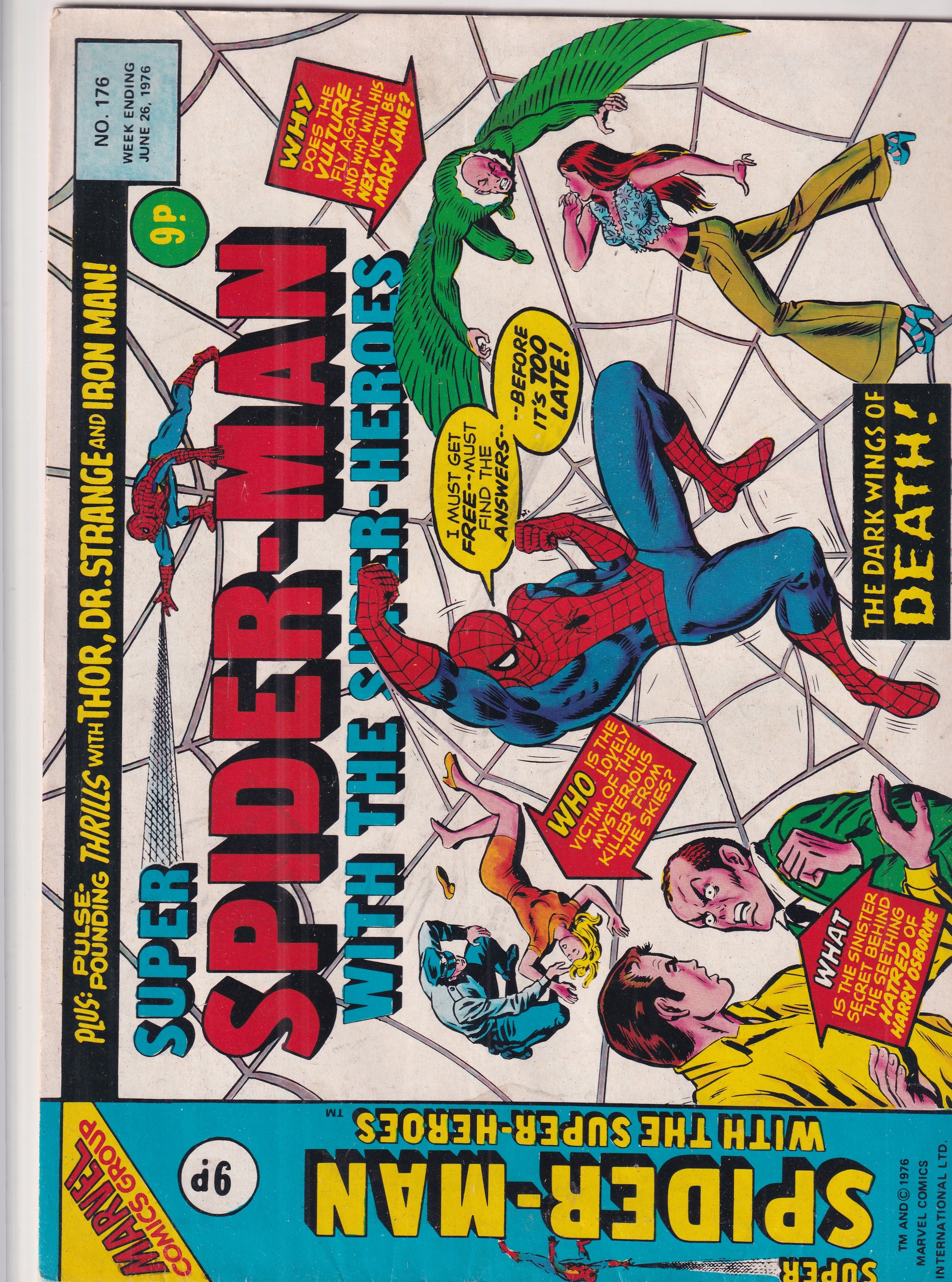 Super Spider-Man with the Super-Heroes #176 - Slab City Comics