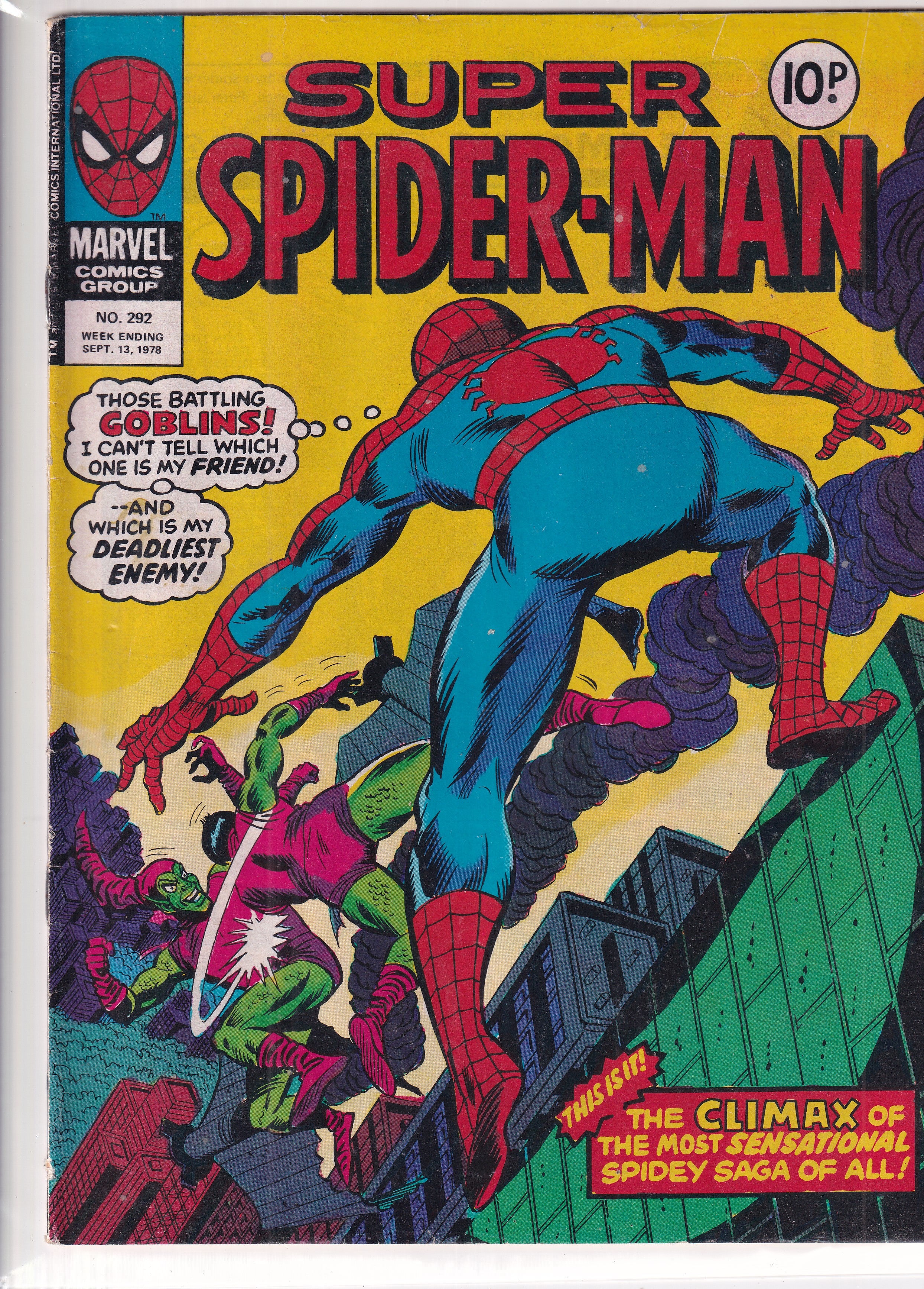 Super Spider-Man #292 - Slab City Comics
