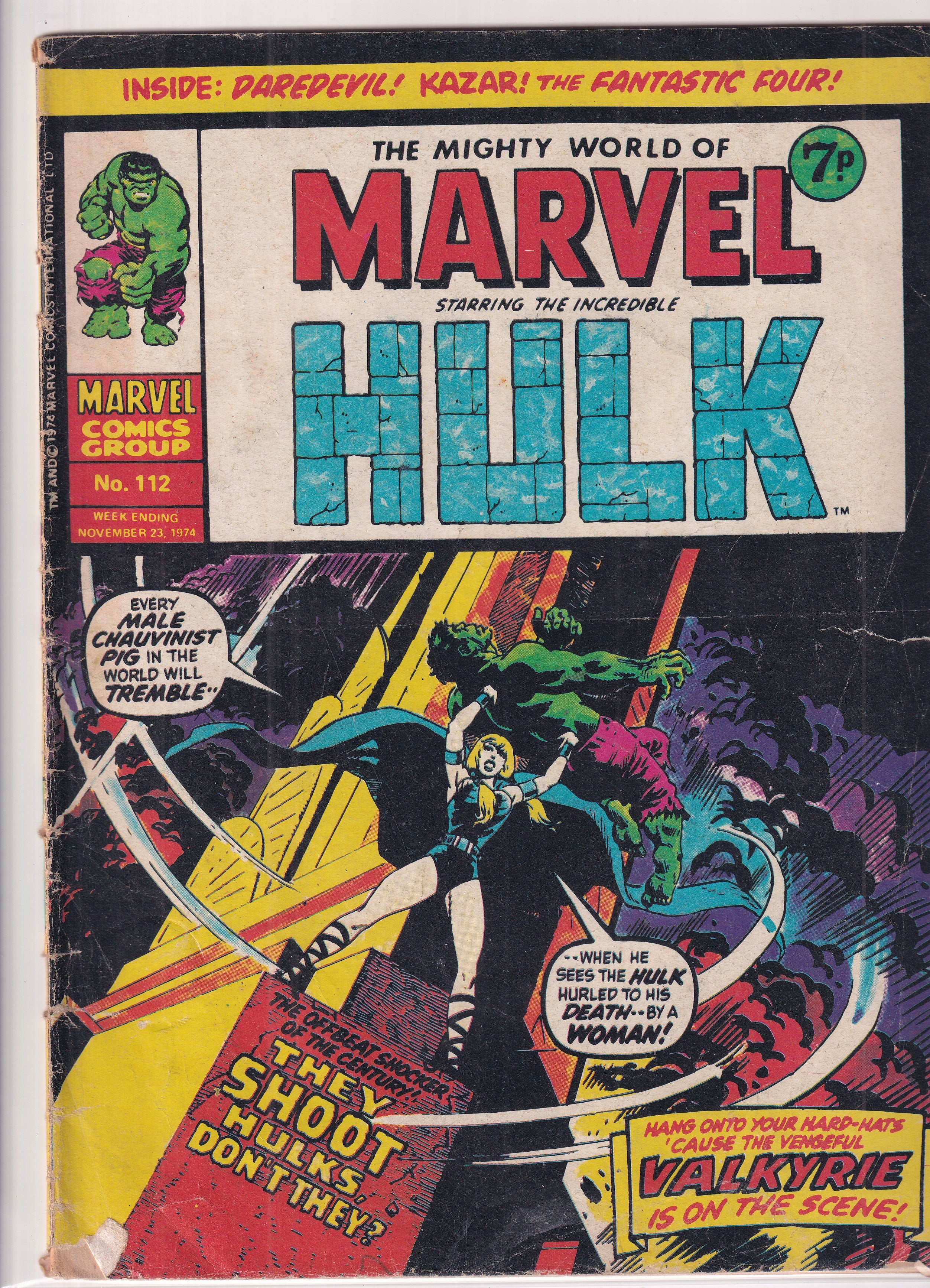 Mighty World of Marvel #112 - Slab City Comics