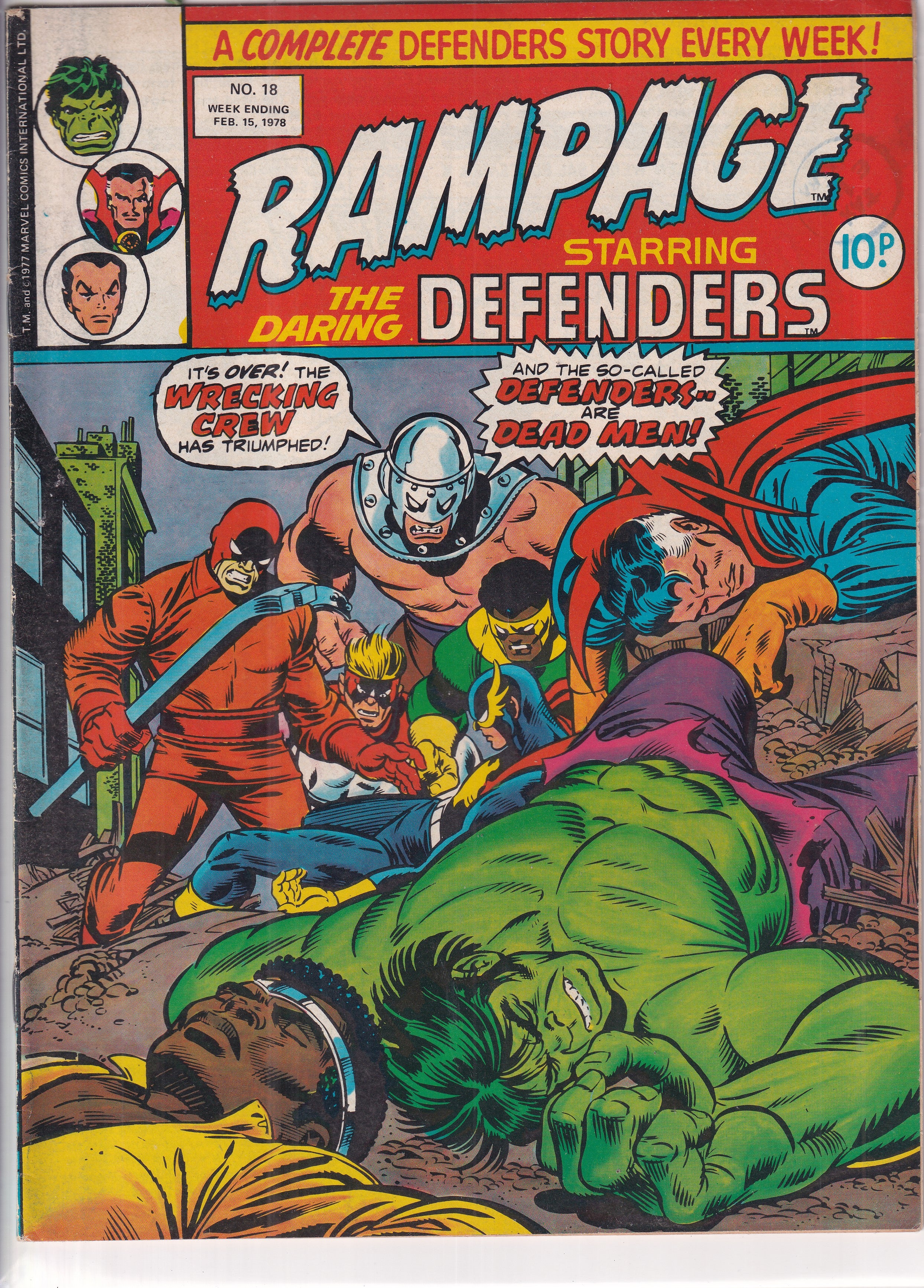 Rampage #18 - Slab City Comics