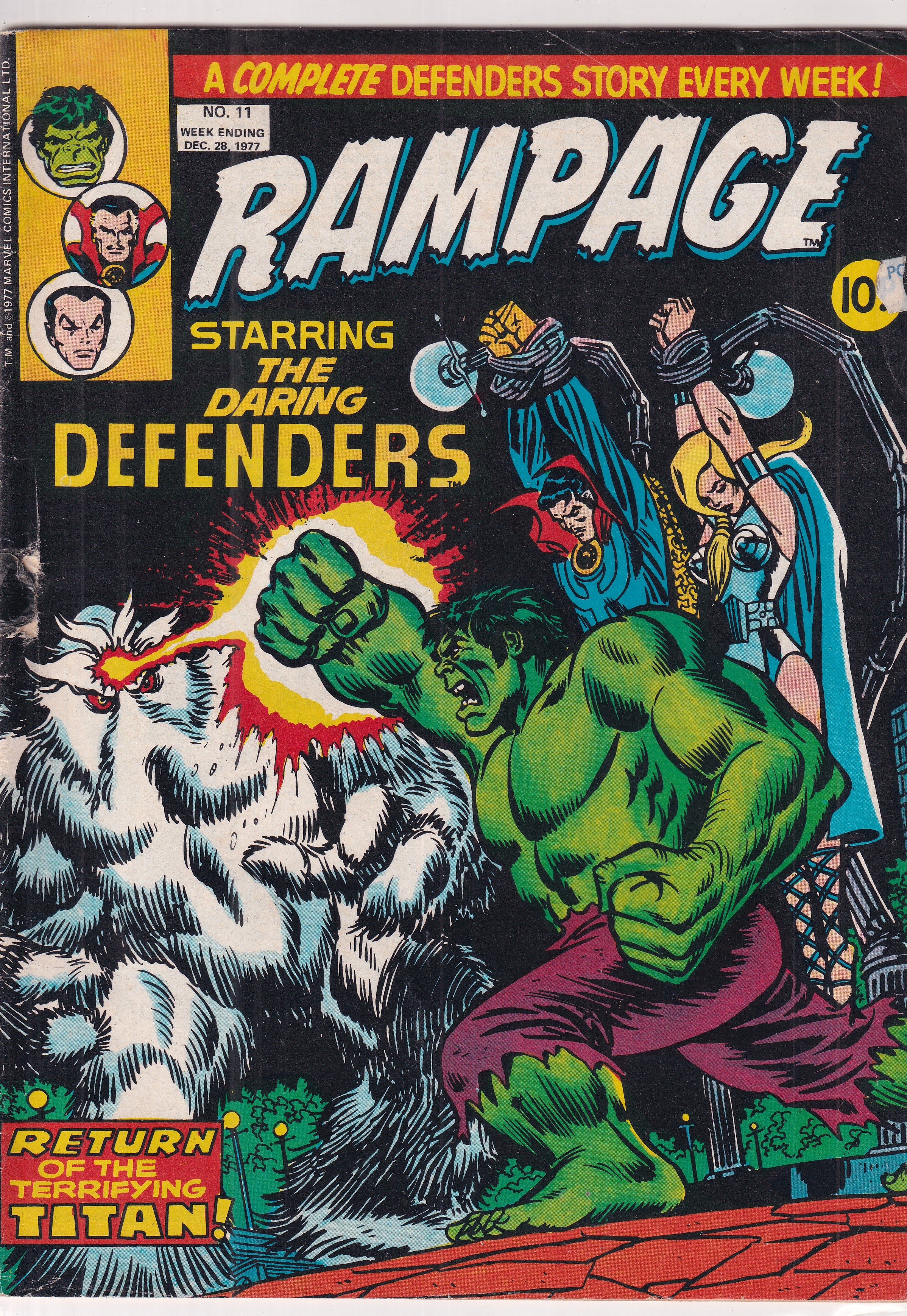 Rampage #11 - Slab City Comics