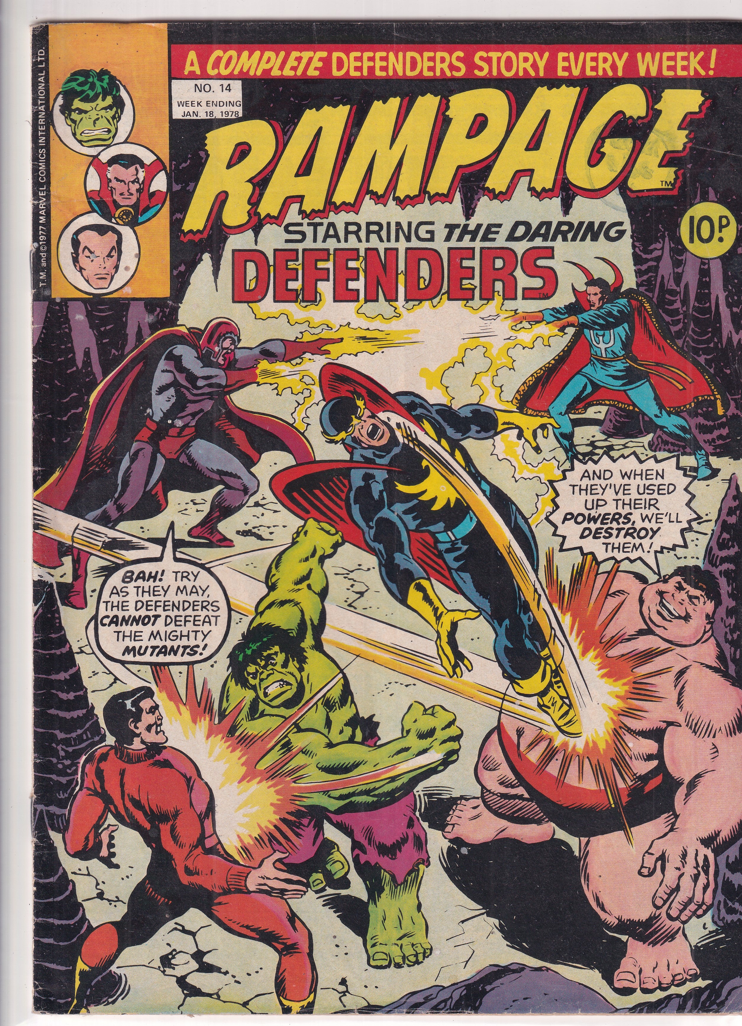 Rampage #14 - Slab City Comics