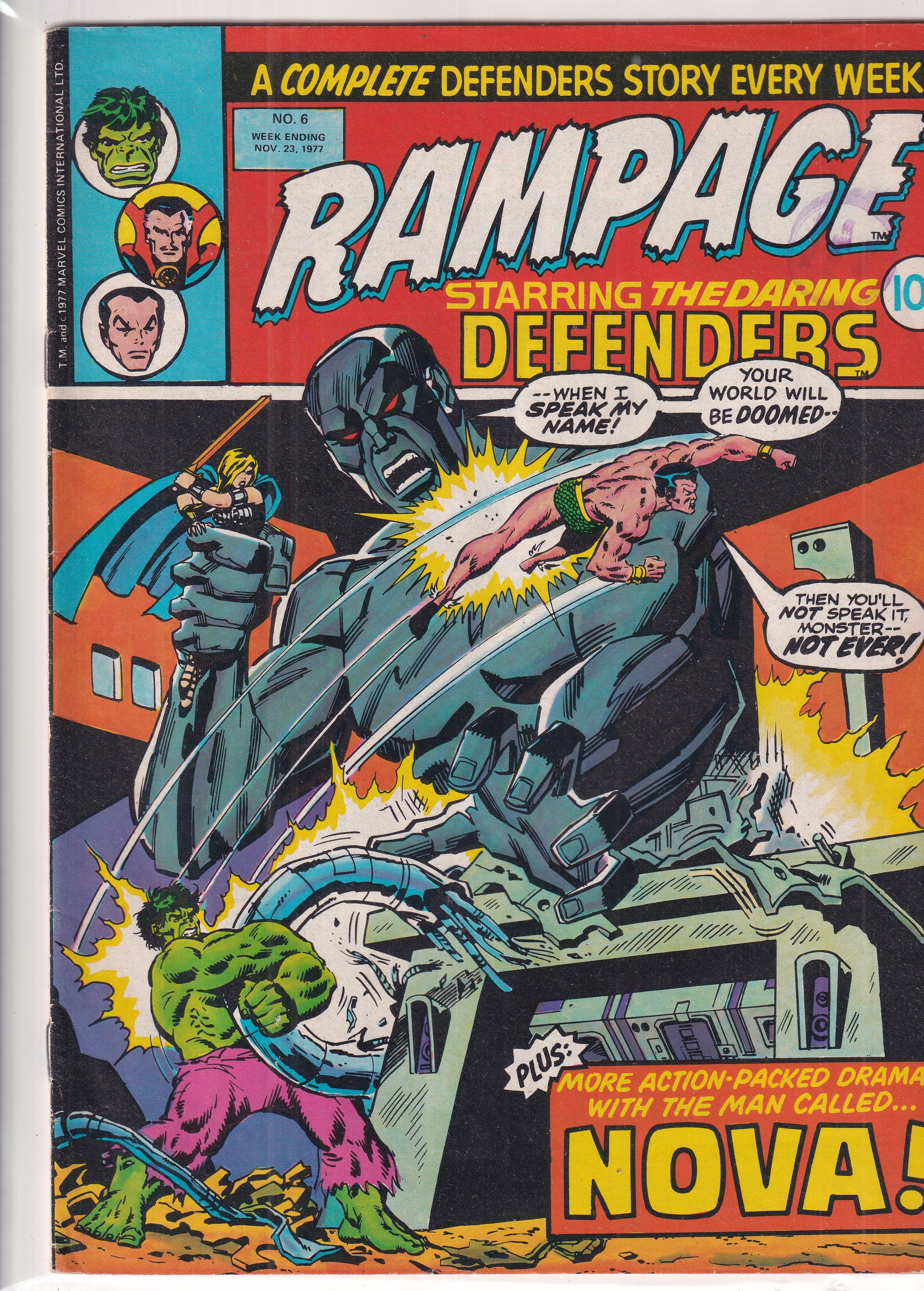 Rampage #6 - Slab City Comics