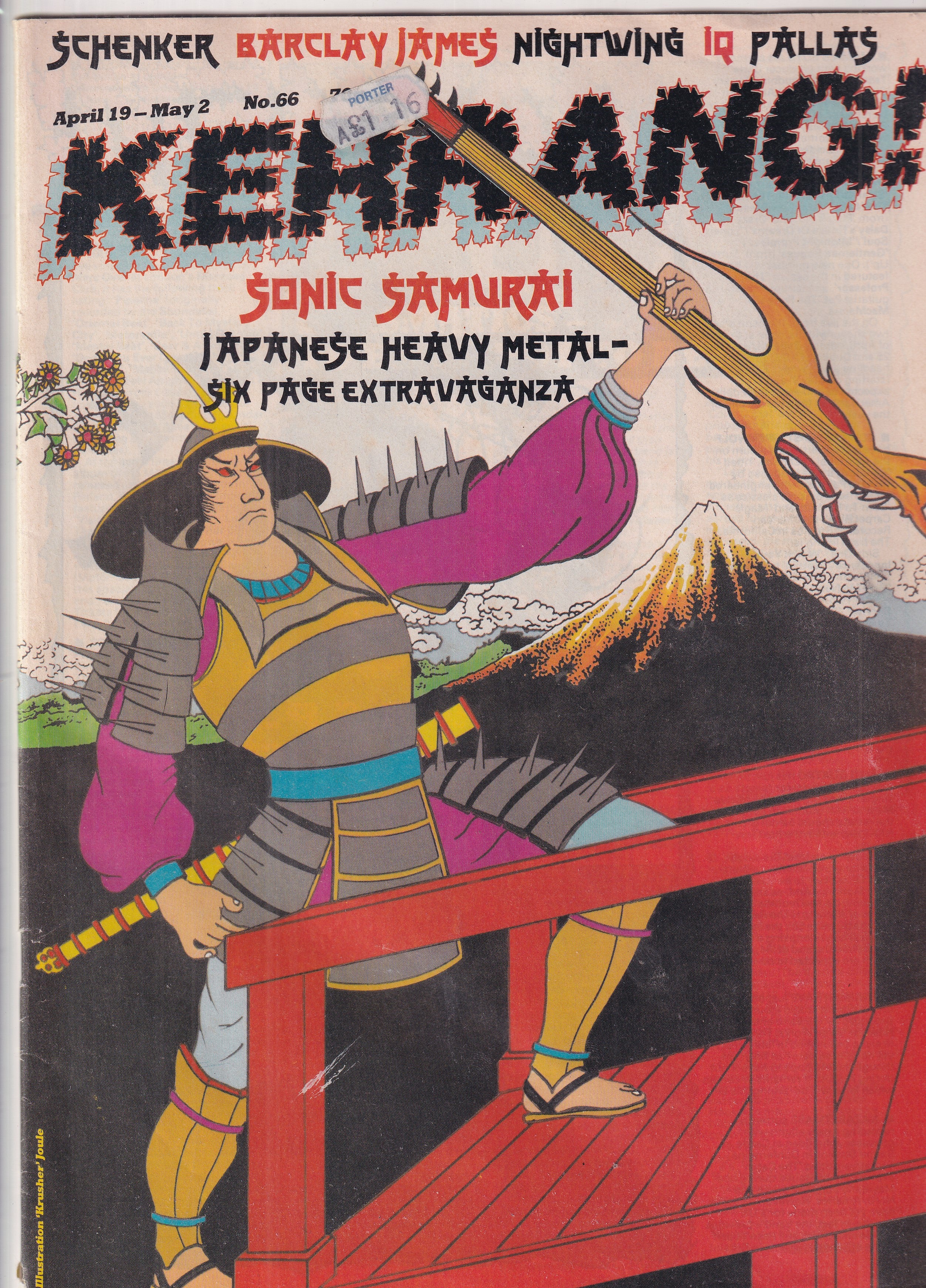 Kerrang #66 - Slab City Comics