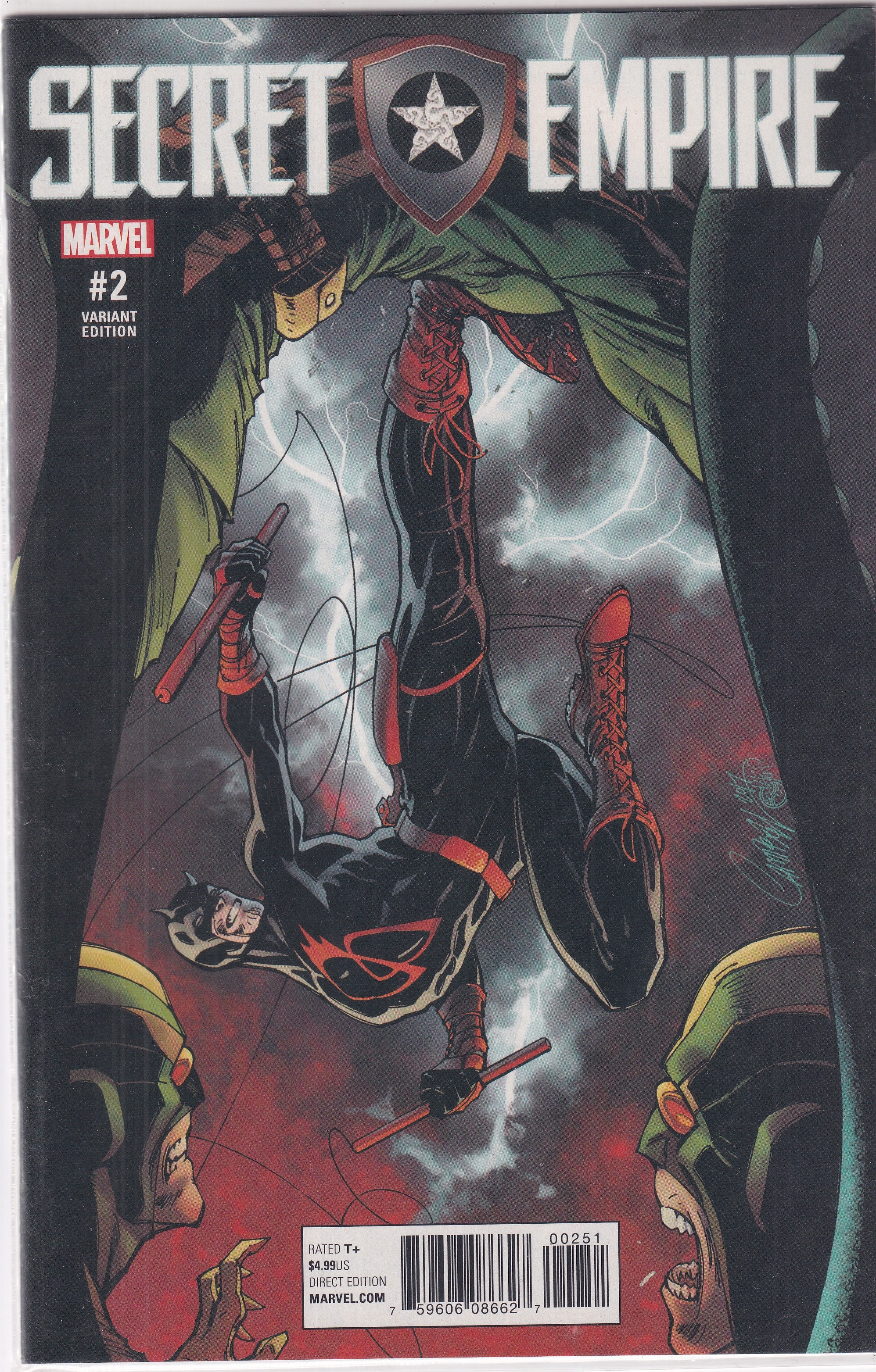 Secret Empire #2 1:50 Campbell Variant - Slab City Comics