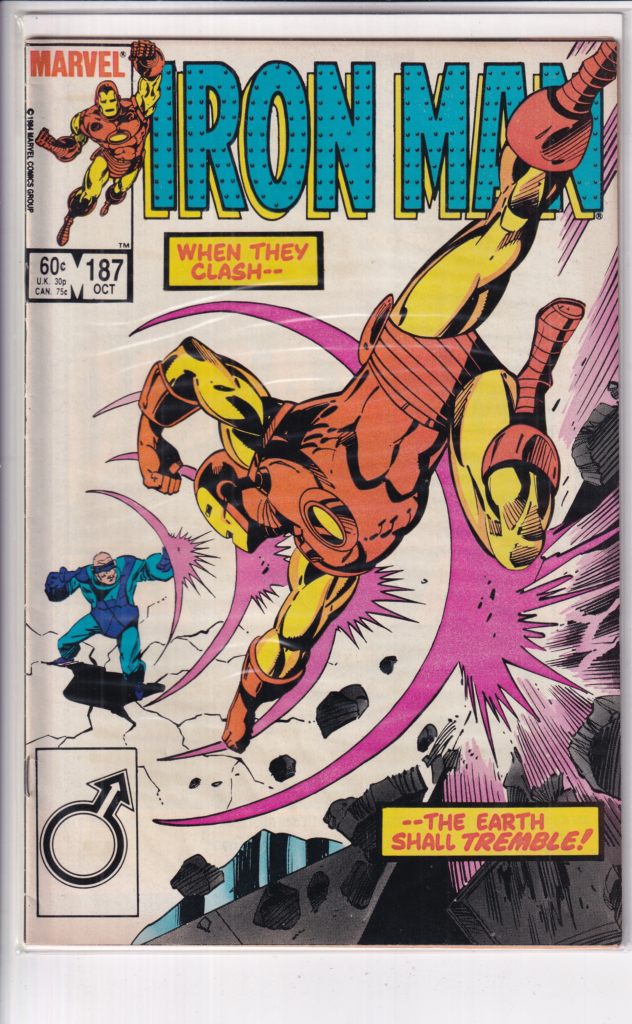Iron Man #187 - Slab City Comics