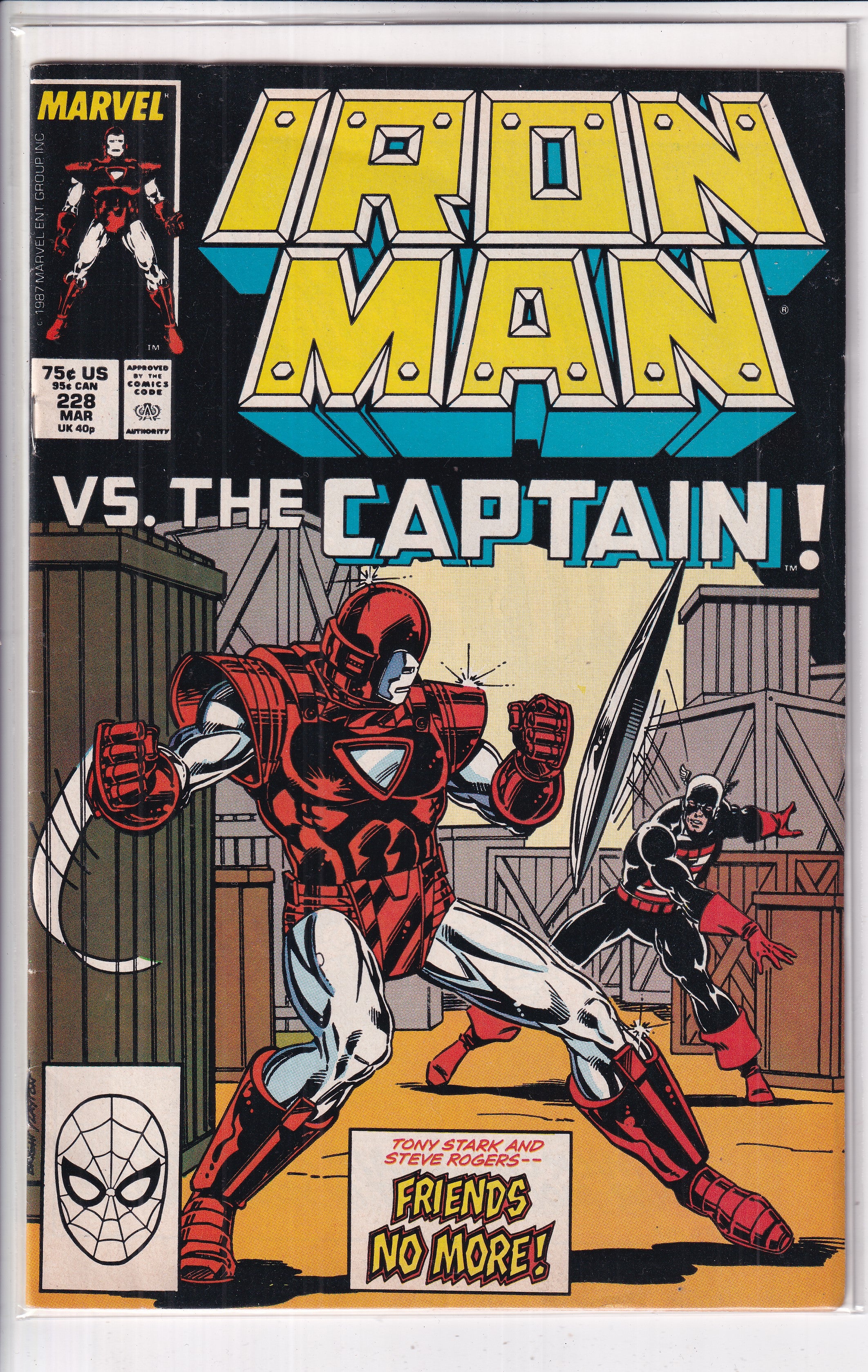 Iron Man #228 - Slab City Comics