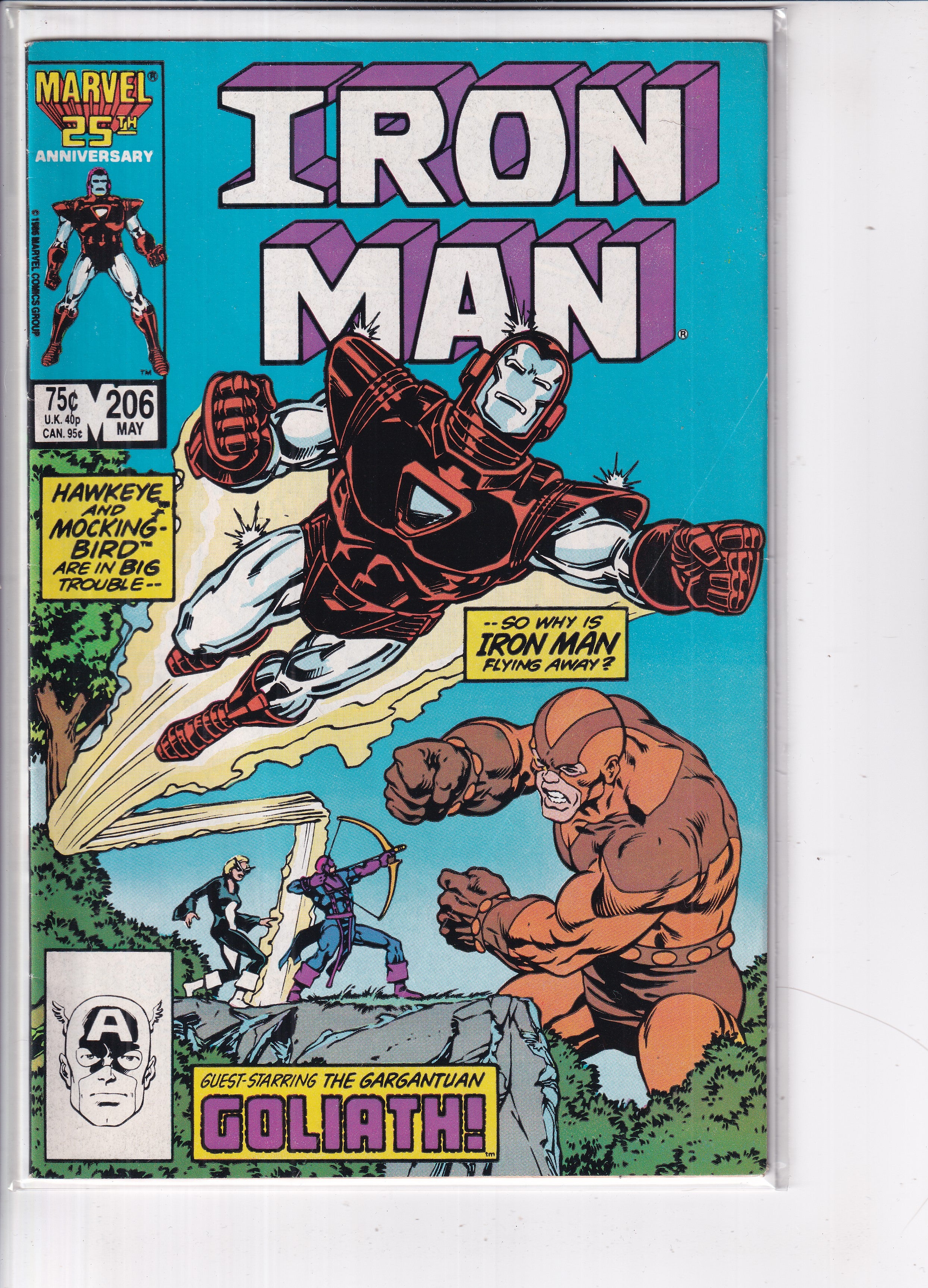 Iron Man #206 - Slab City Comics