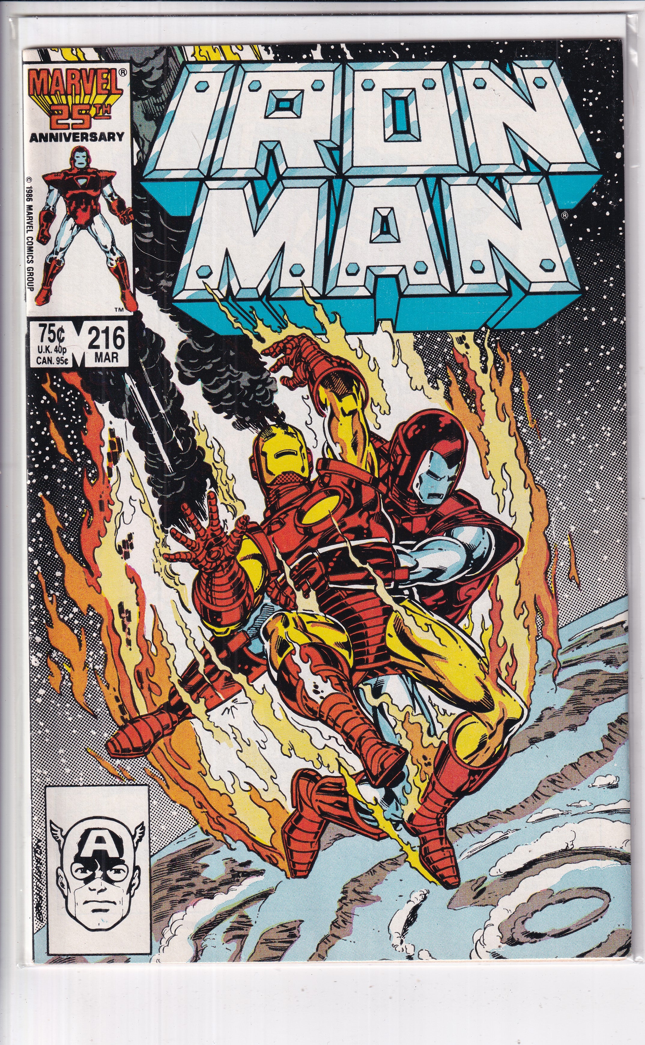 Iron Man #216 - Slab City Comics