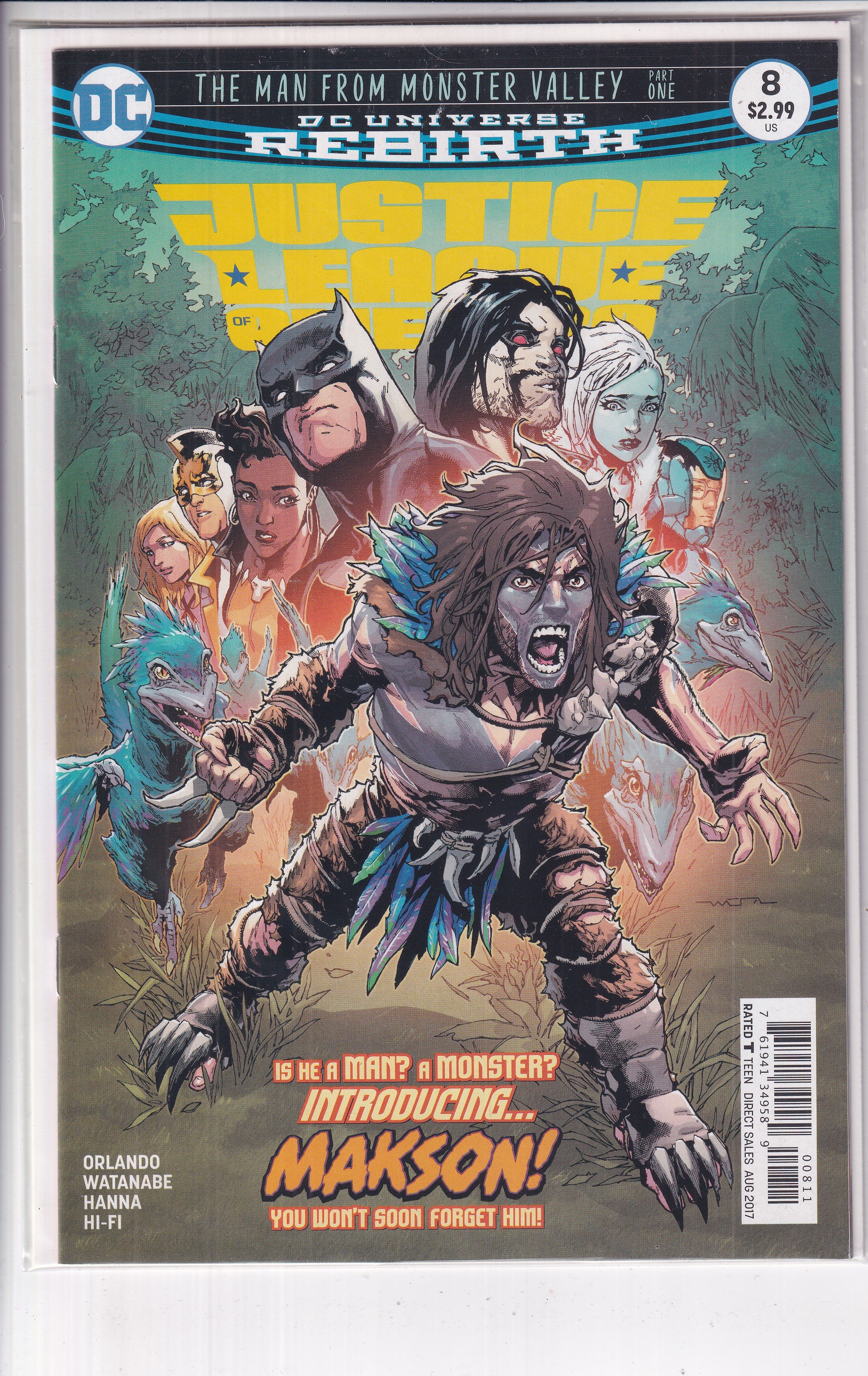 Justice League Of America #8 - Slab City Comics