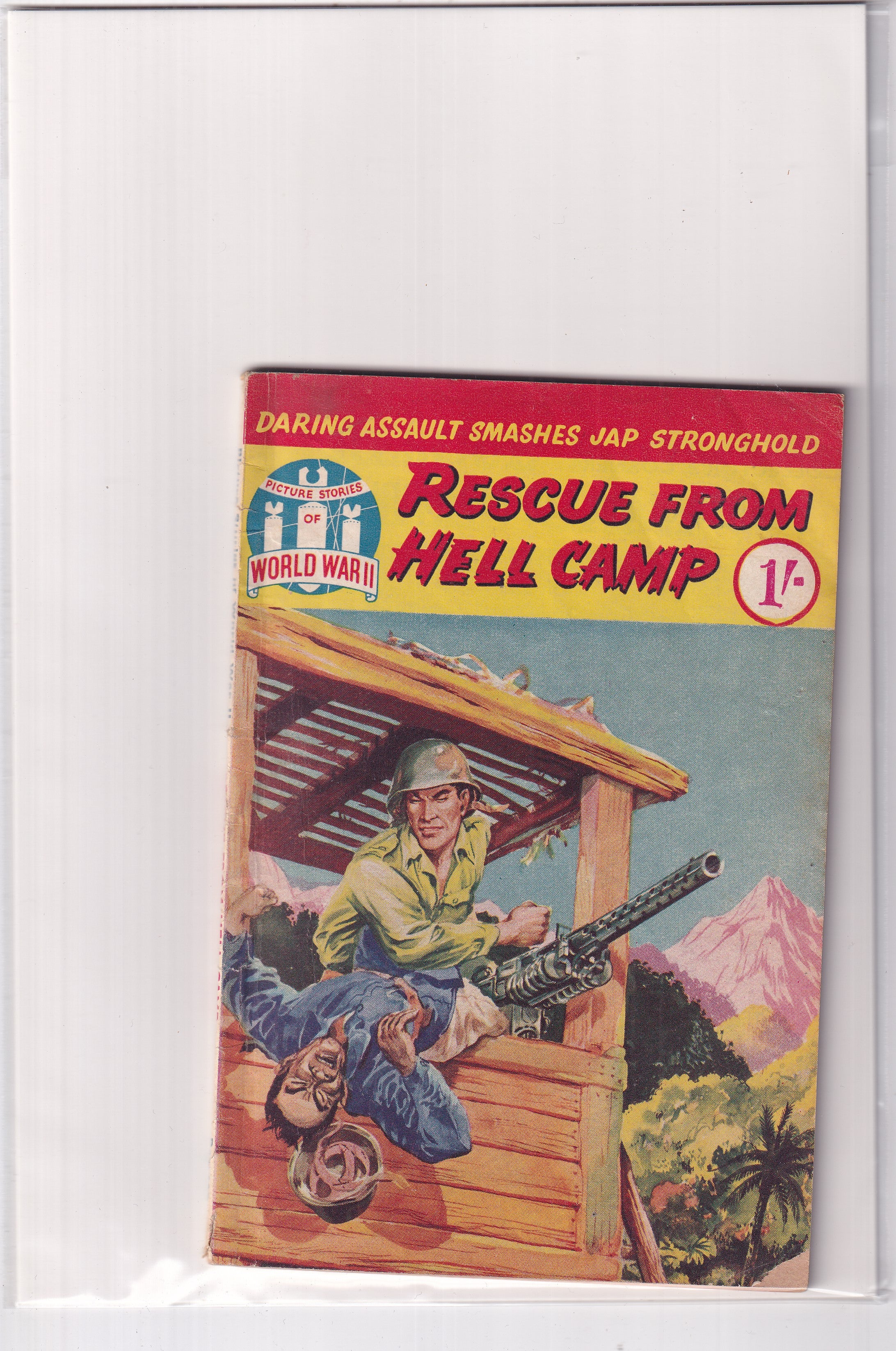 PICTURE STORIES OF WORLD WAR II RESCUE FROM HELL CAMP - Slab City Comics