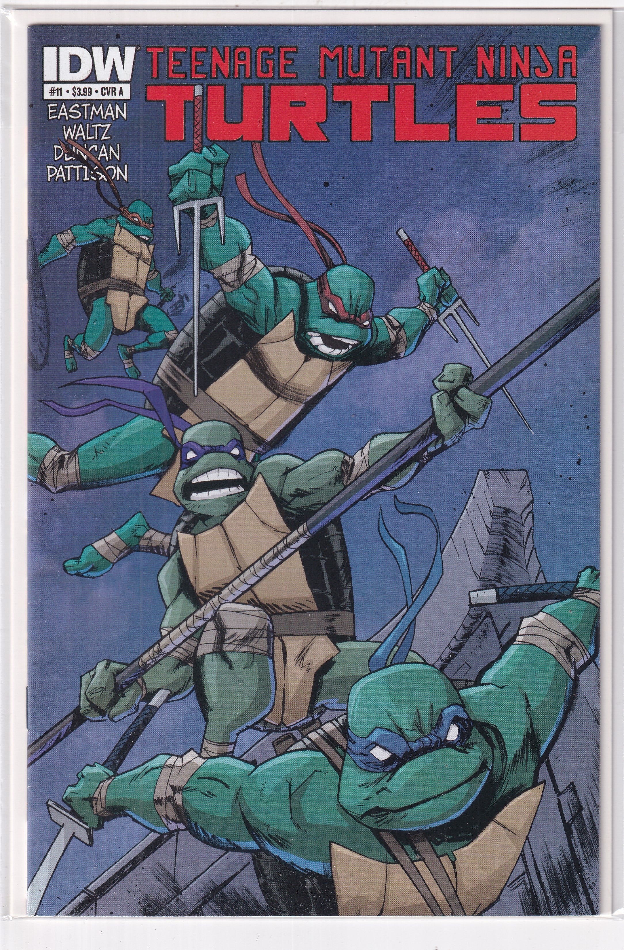 TEENAGE MUTANT NINJA TURTLES #11 - Slab City Comics