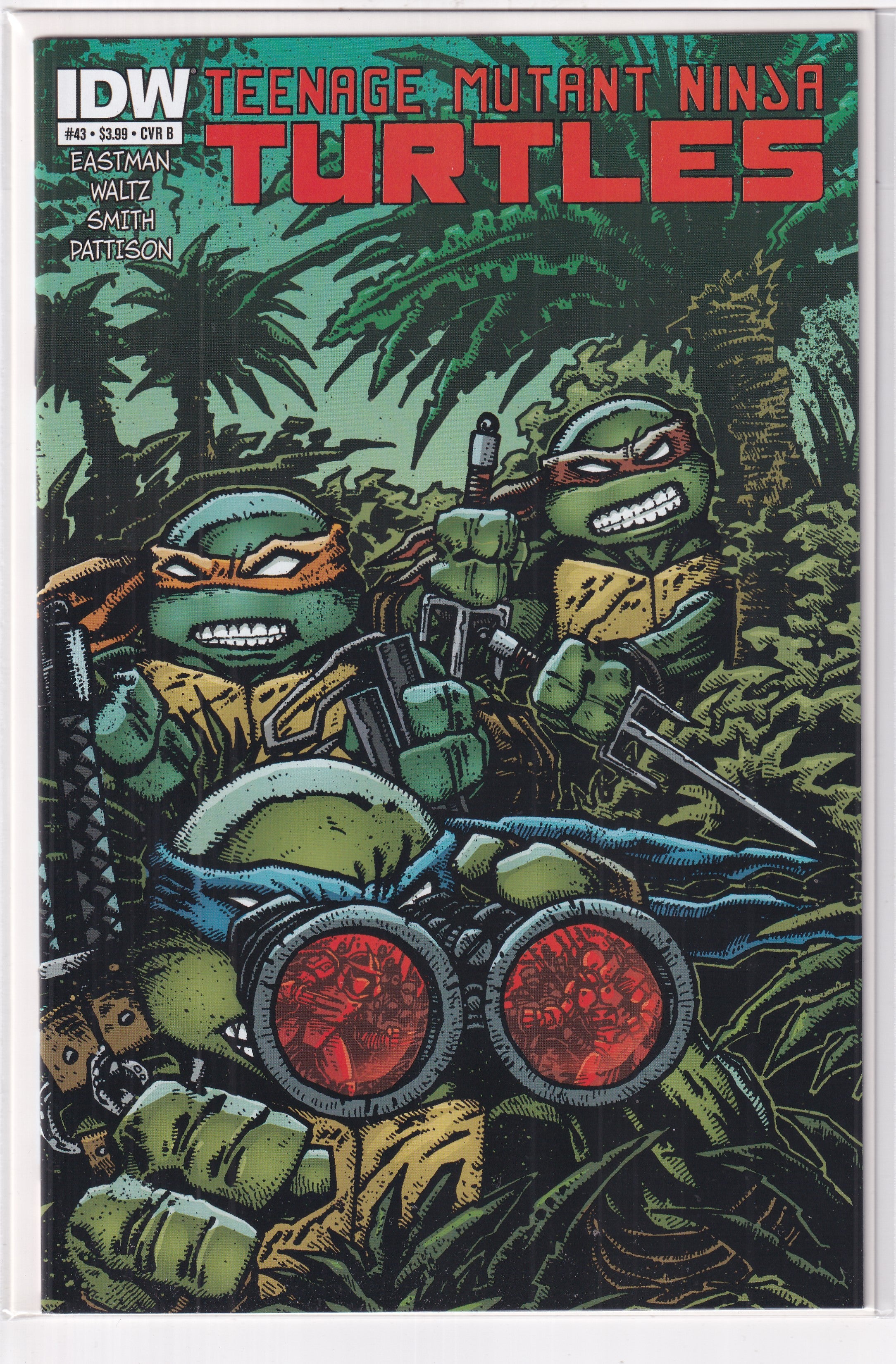 TEENAGE MUTANT NINJA TURTLES #43 VARIANT - Slab City Comics
