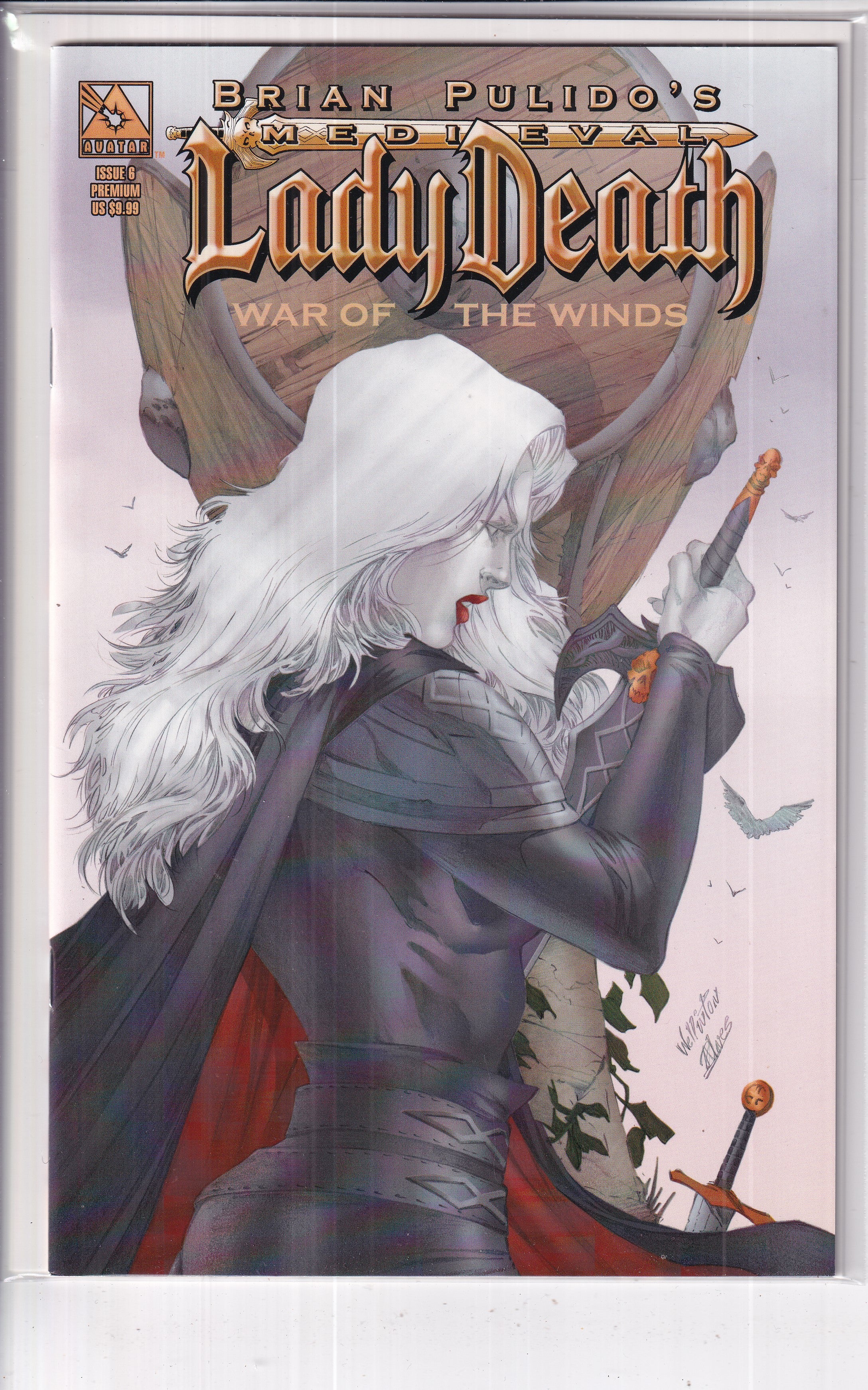 MEDIEVAL LADY DEATH WAR OF THE WINDS #6 - Slab City Comics