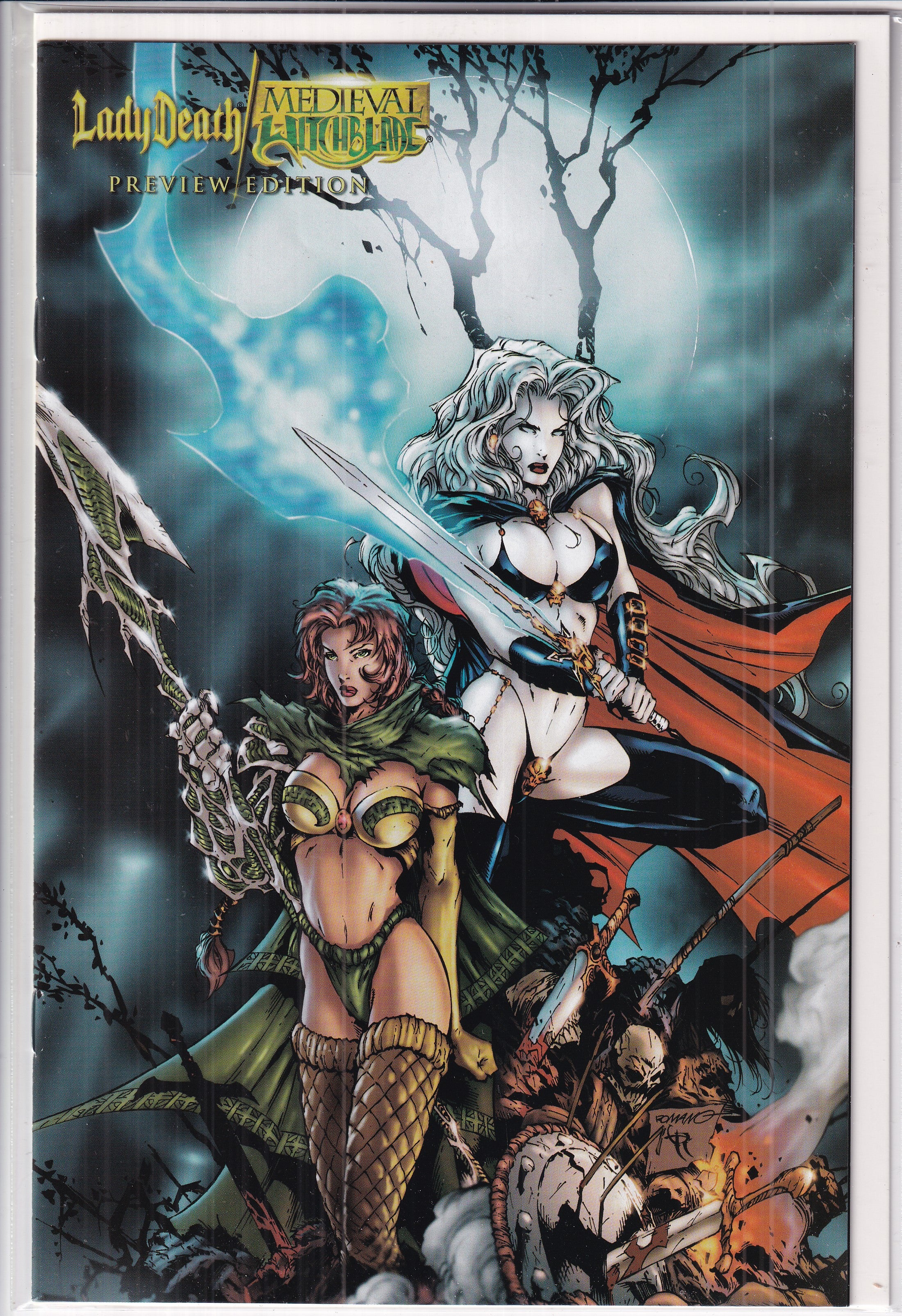 Lady Death Medieval Witchblade Preview - Slab City Comics