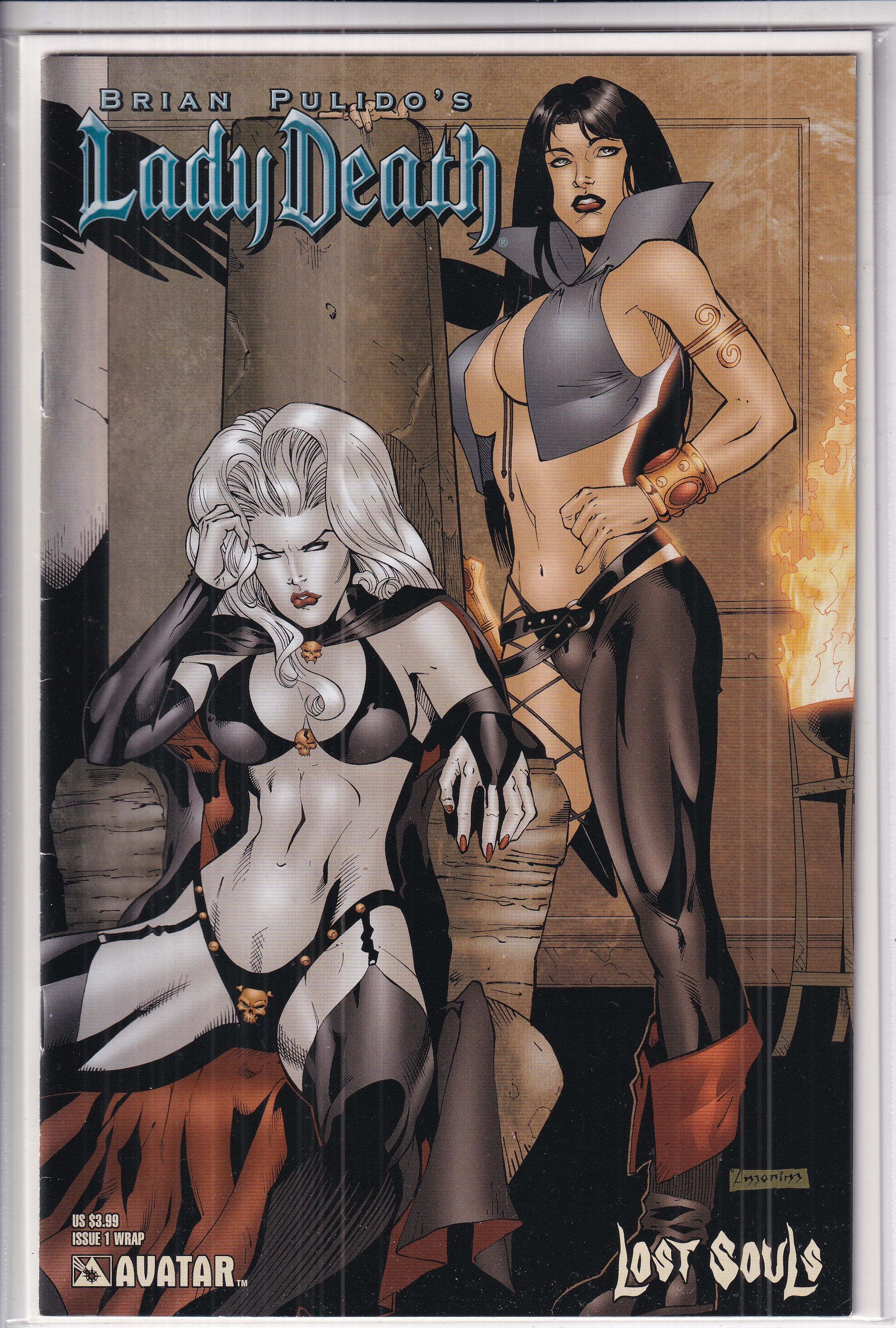 Lady Death Lost Souls #1 Wrap Variant - Slab City Comics