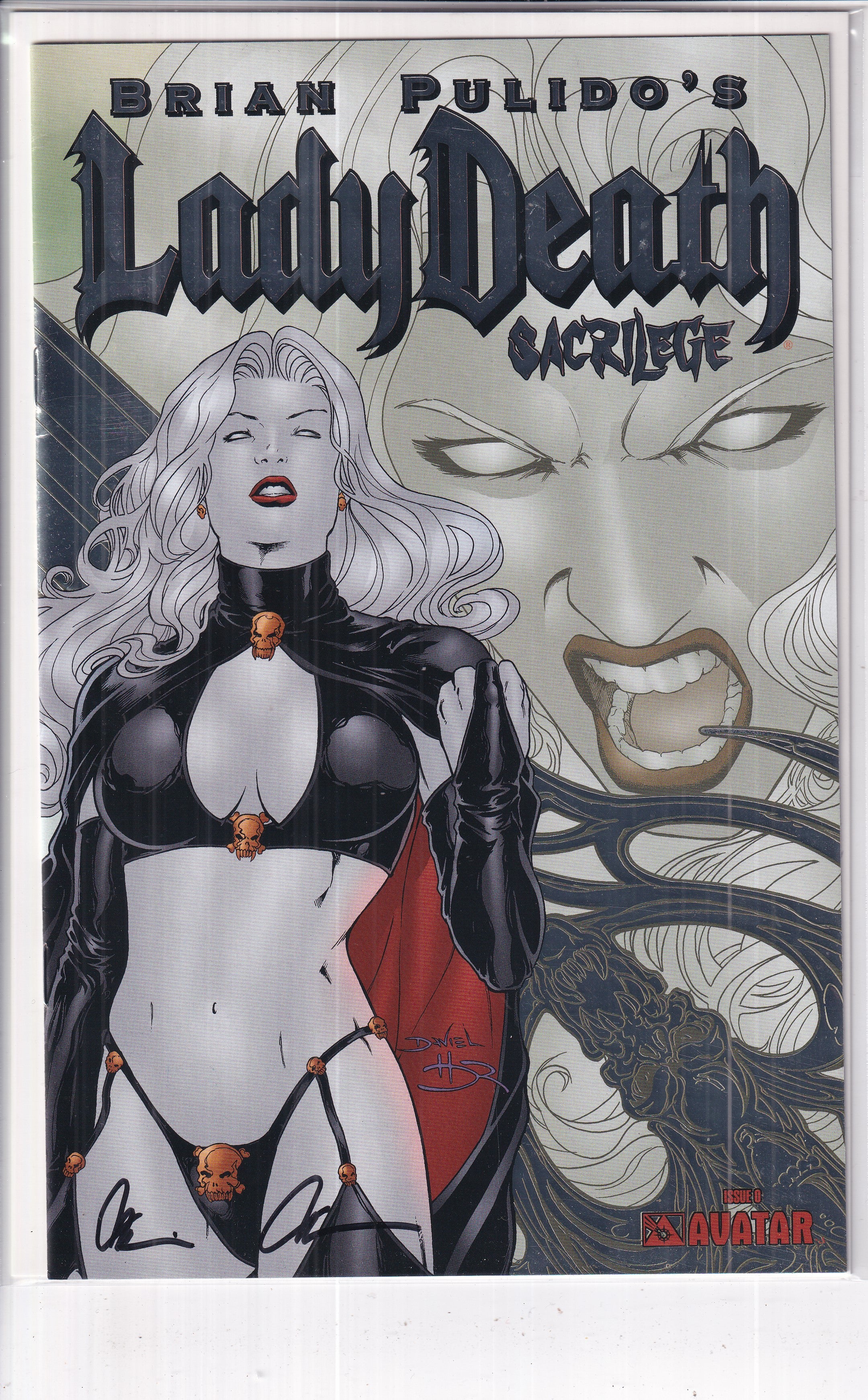 LADY DEATH SACRILEGE #0 SIGNED FOIL - Slab City Comics
