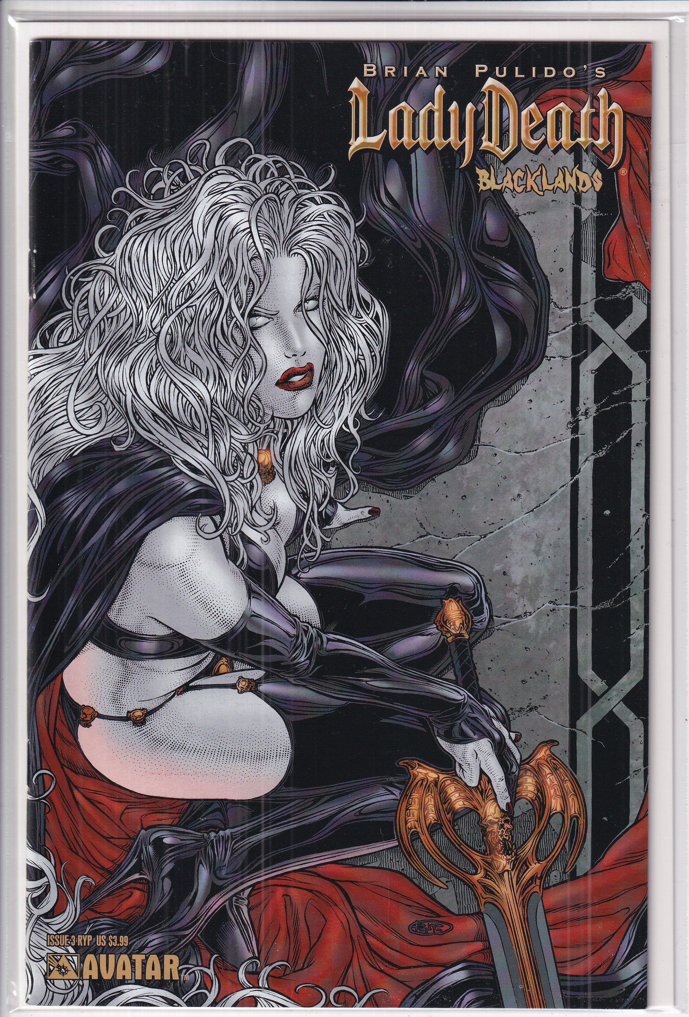 Lady Death Blacklands #3 RYP Variant - Slab City Comics