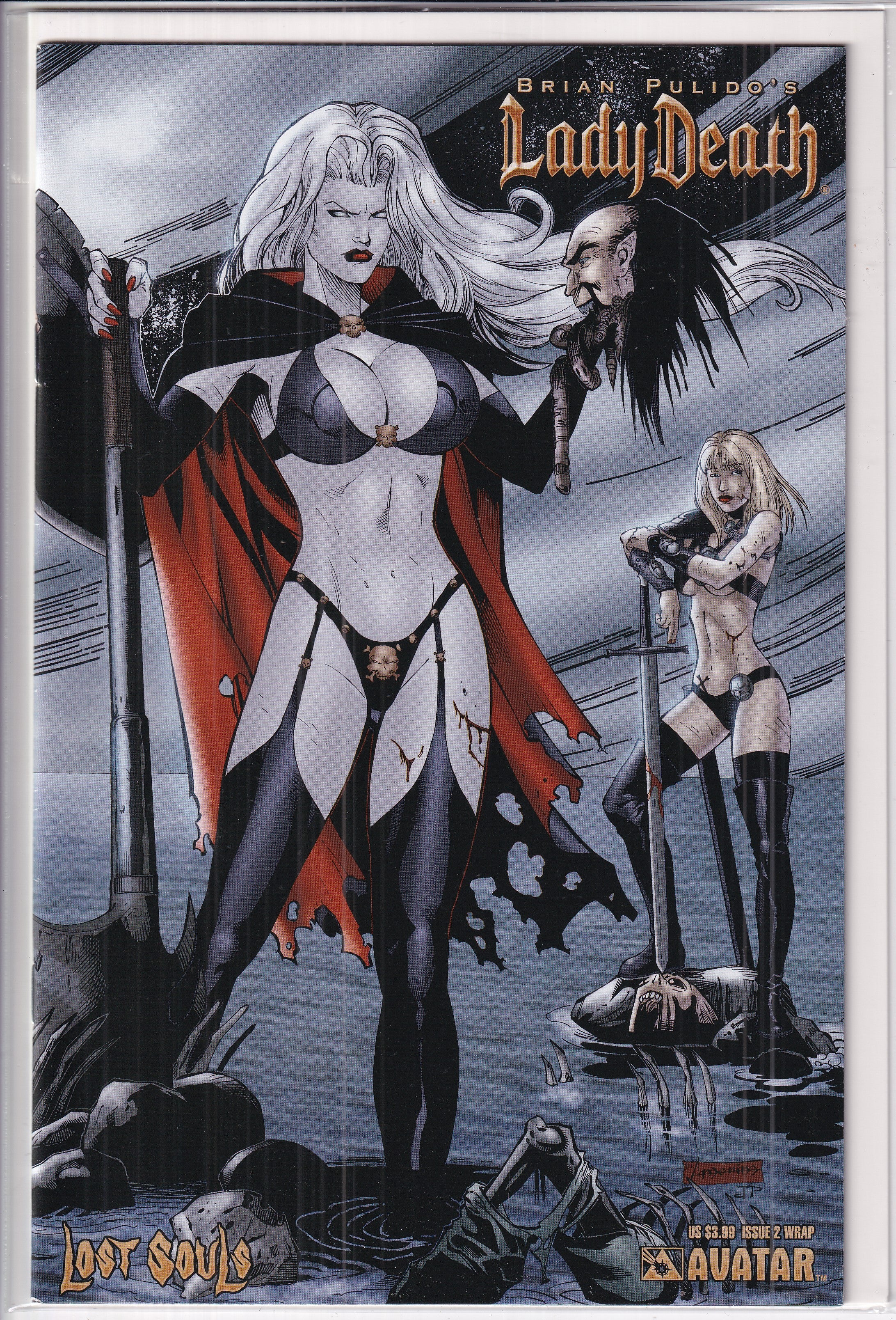Lady Death Lost Souls #2 Wrap Variant - Slab City Comics