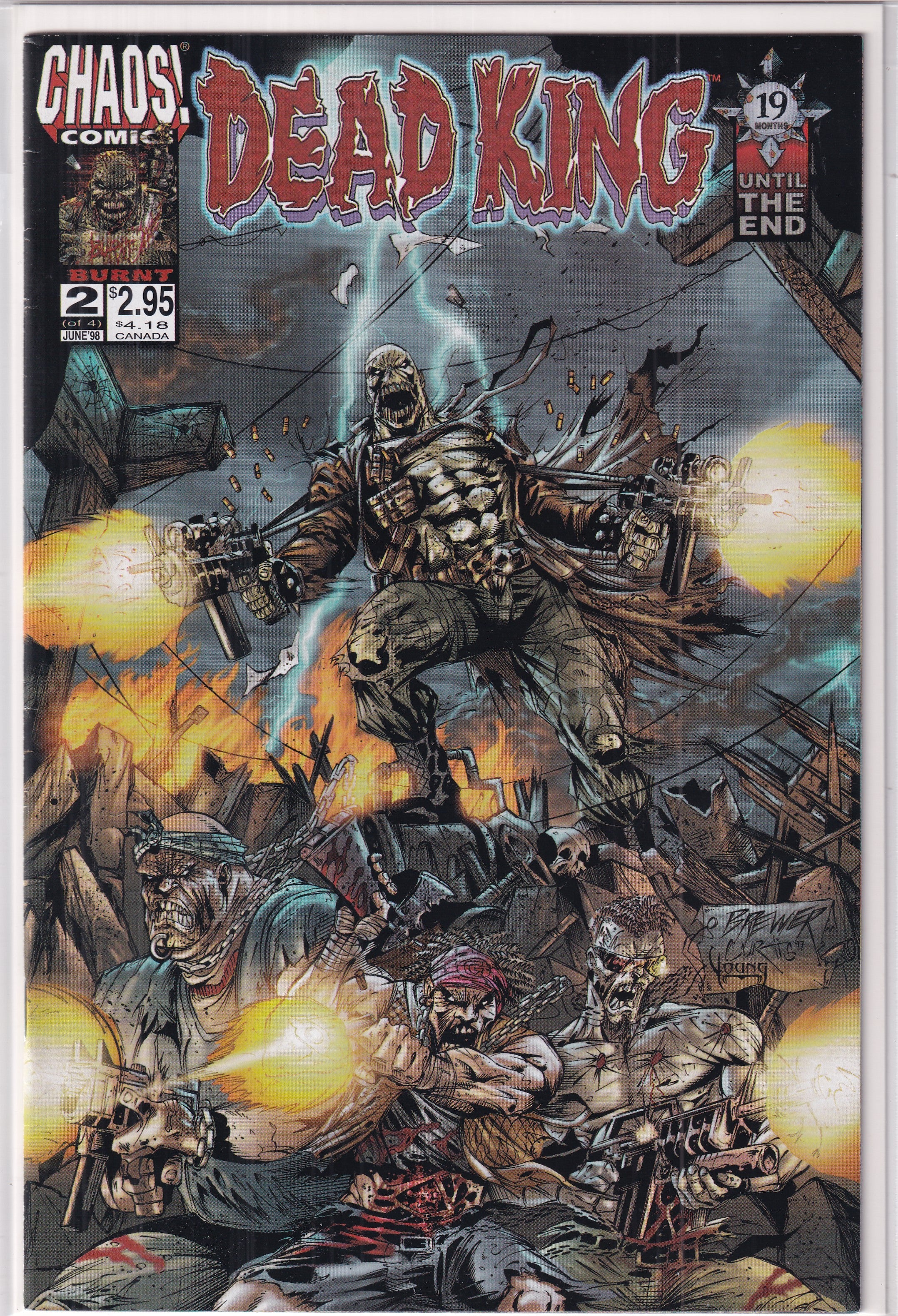 DEAD KING BURNT #2 - Slab City Comics