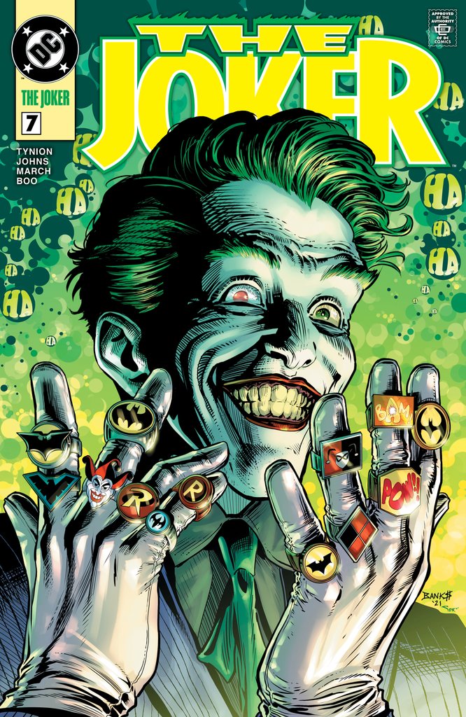 Joker #7 Darryl Banks GL Homage Variant - Slab City Comics