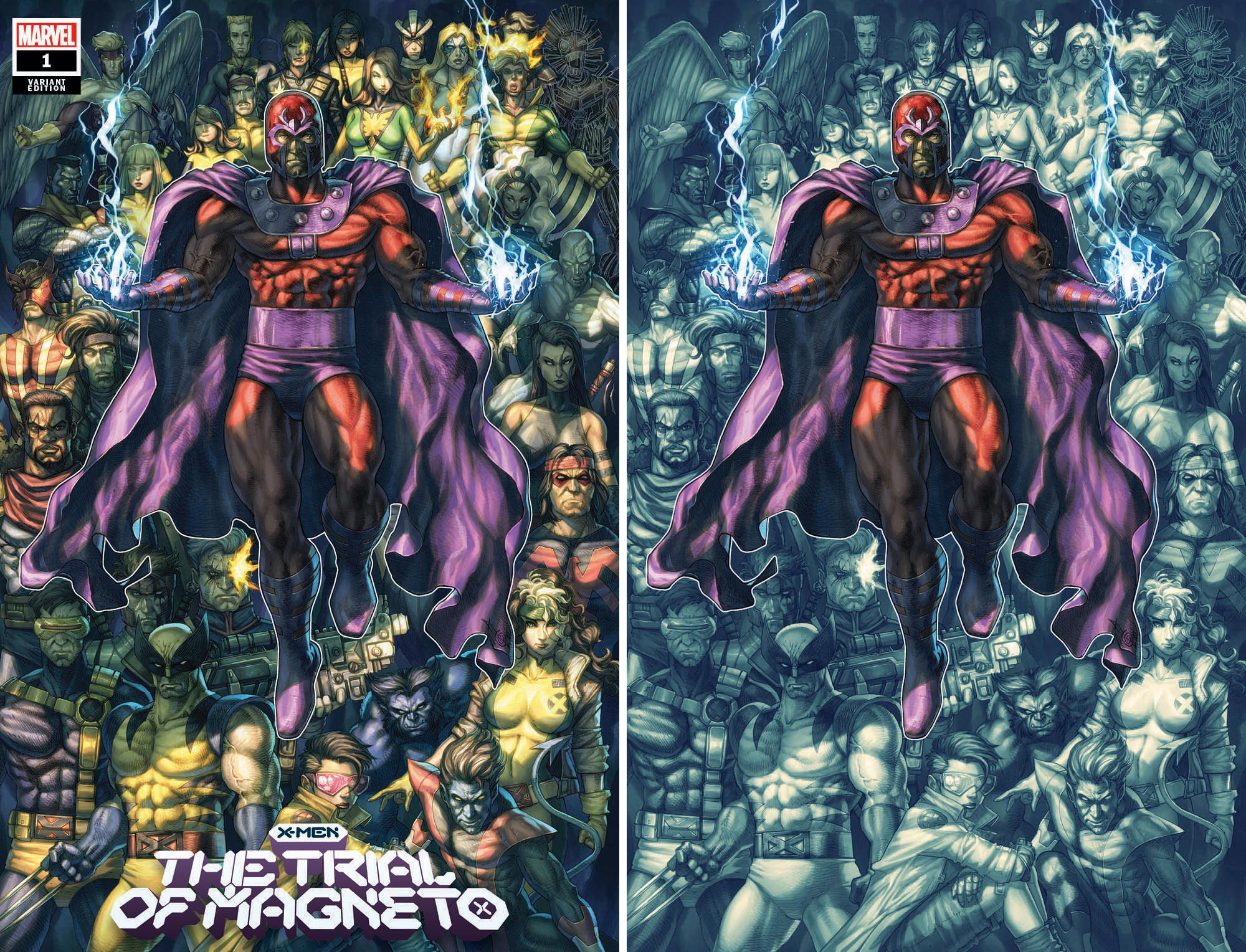 X-MEN TRIAL OF MAGNETO #1 ALAN QUAH VARIANTS - Slab City Comics