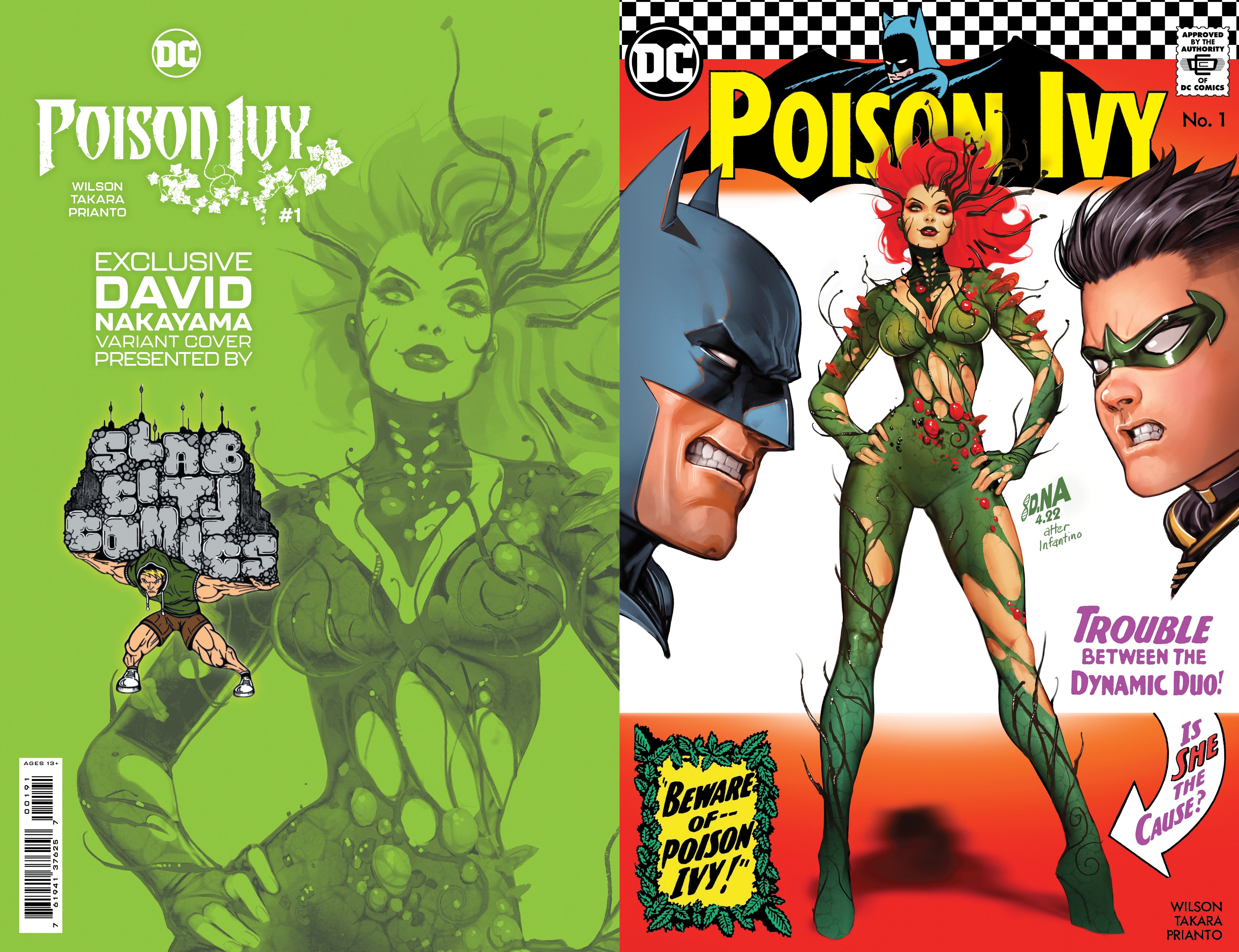 POISON IVY #1 NAKAYAMA EXCLUSIVE VARIANT - Slab City Comics