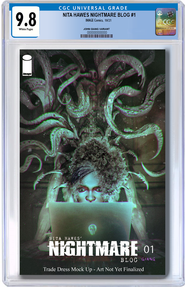 NITA HAWES NIGHTMARE BLOG #1 GIANG VARIANTS - Slab City Comics