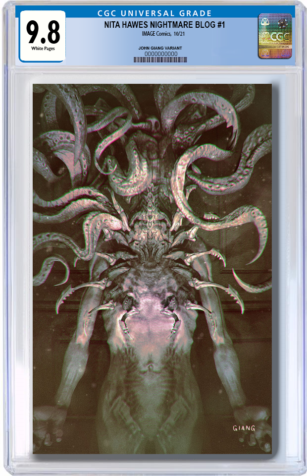 NITA HAWES NIGHTMARE BLOG #1 GIANG VARIANTS - Slab City Comics