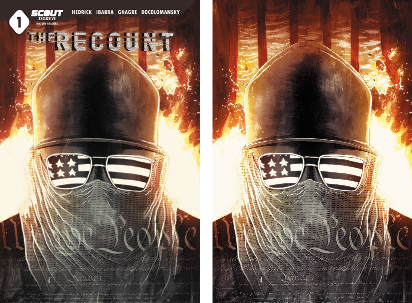 RECOUNT #1 BEN TEMPLESMITH VARIANTS - Slab City Comics