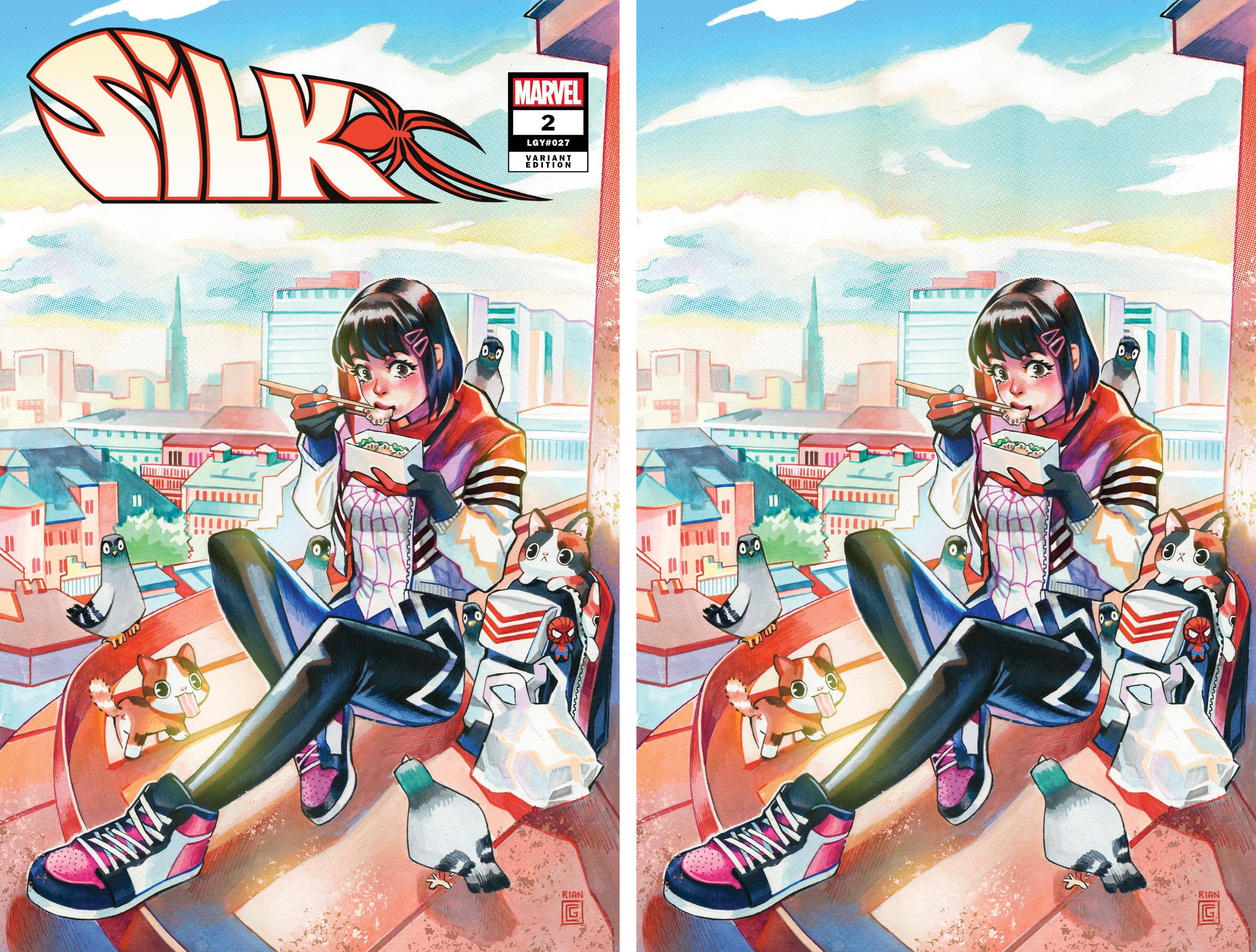 SILK #2 GONZALES VARIANTS - Slab City Comics