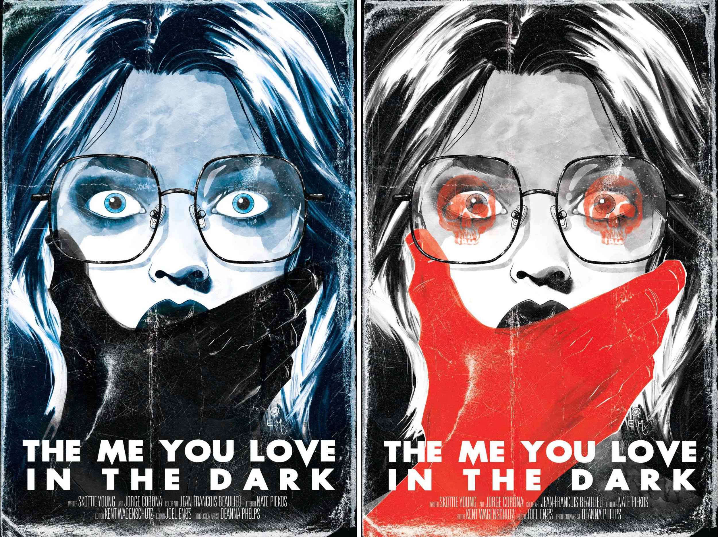 The Me You Love In The Dark #1 Megan Hutchison-Cates Variants - Slab City Comics