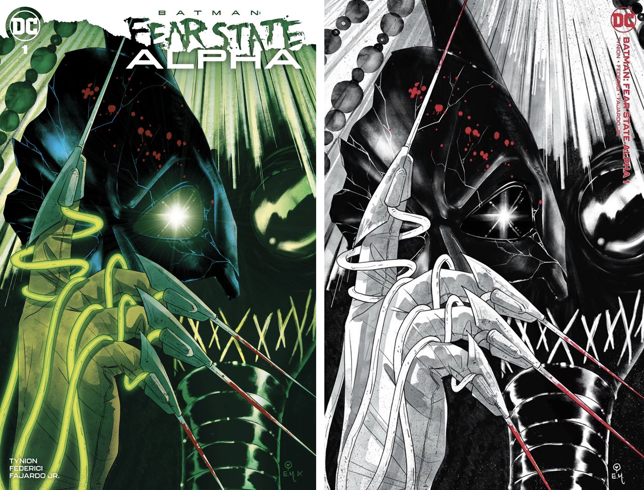 Batman Fear State Alpha #1 Megan Hutchison-Cates Variants - Slab City Comics