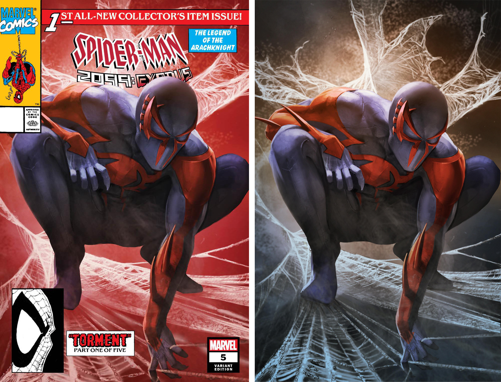 SPIDER-MAN 2099 EXODUS #5 SKAN VARIANTS - Slab City Comics