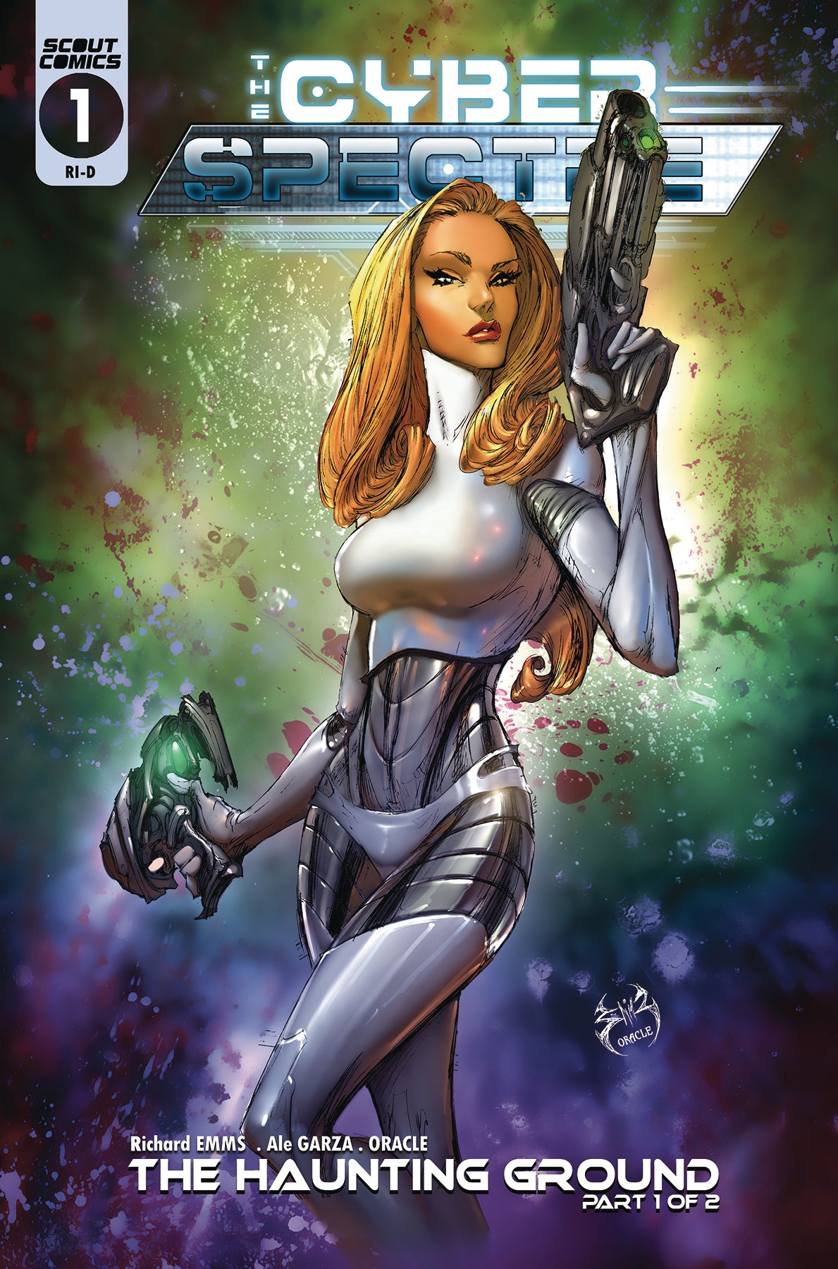 CYBER SPECTRE #1 BENITEZ VARIANT - Slab City Comics