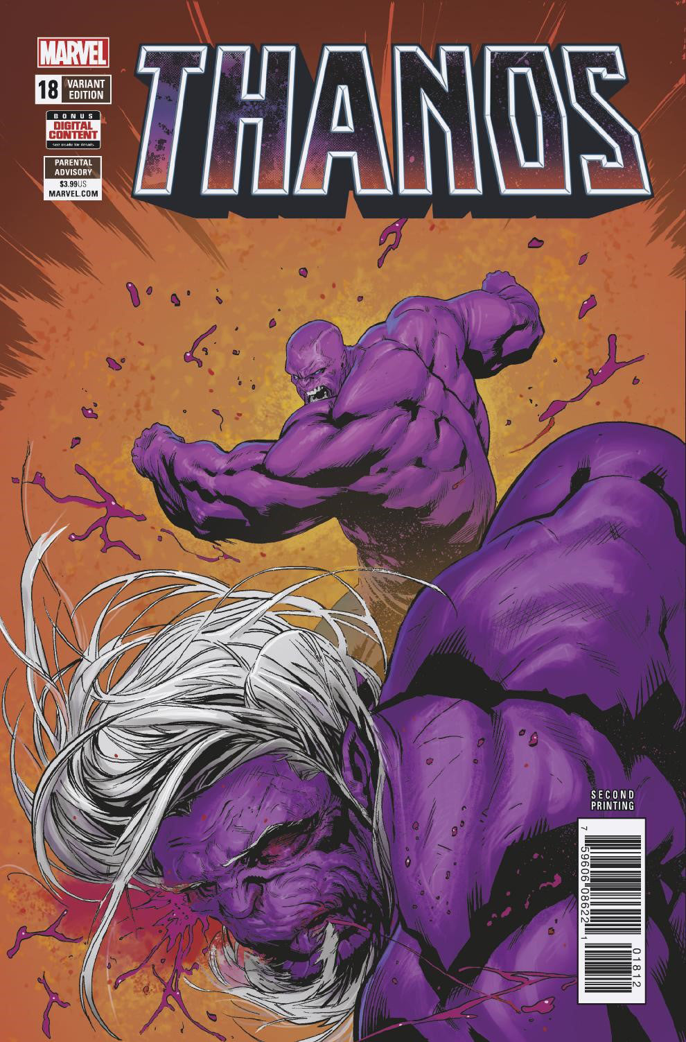 THANOS #18 2ND PRINT - Slab City Comics