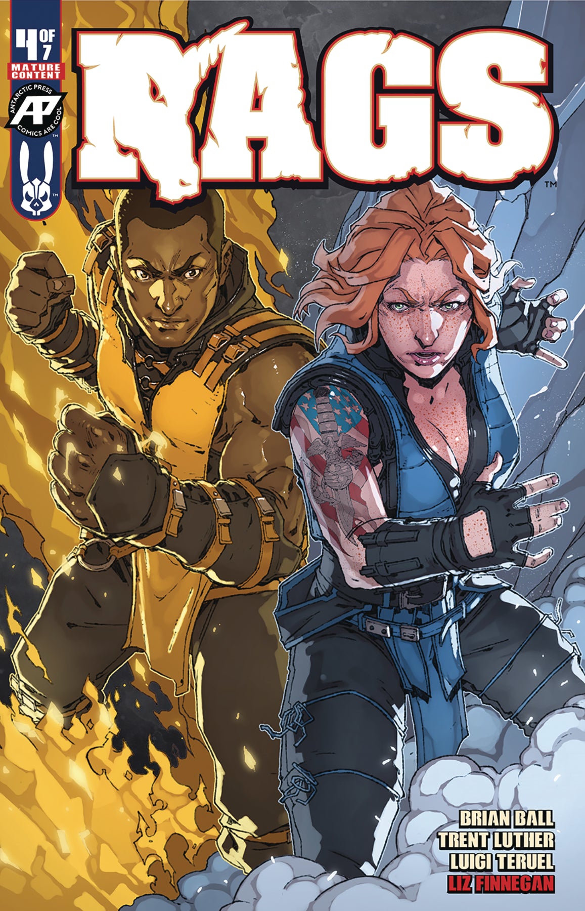 RAGS #4 COSPLAY VARIANT - Slab City Comics