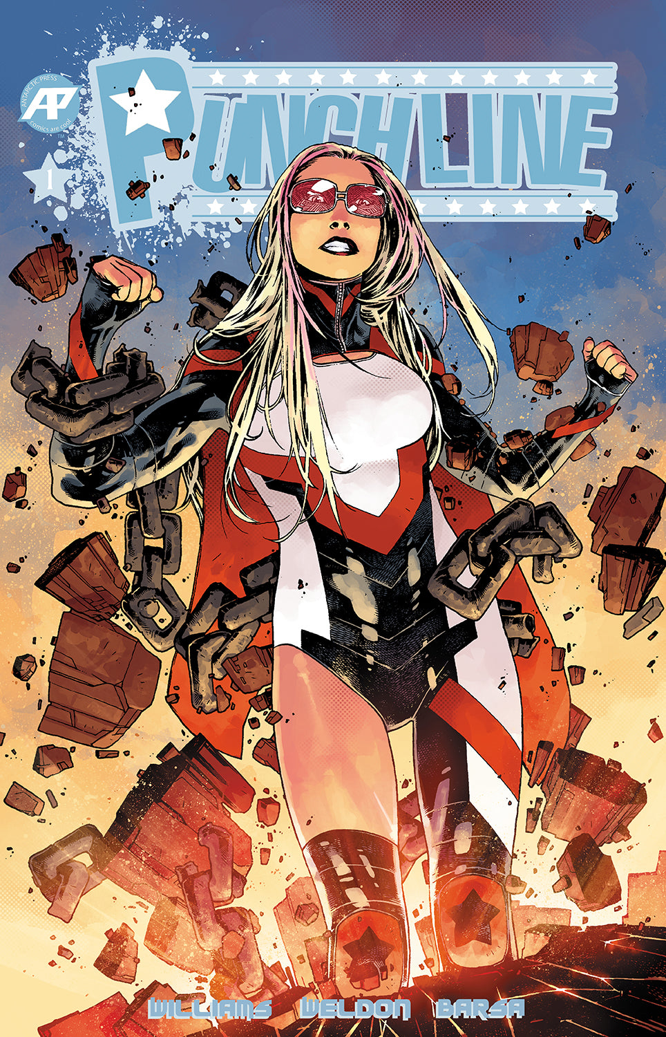 PUNCHLINE #1 2ND PRINT - Slab City Comics