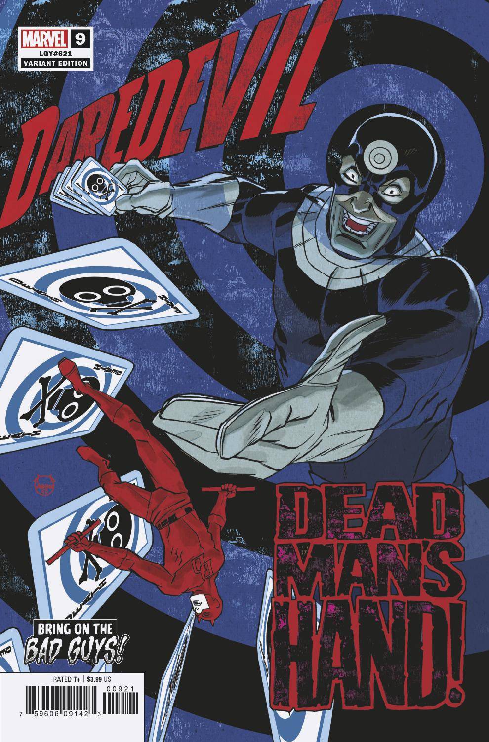 DAREDEVIL #9 JOHNSON BOBG VARIANT - Slab City Comics
