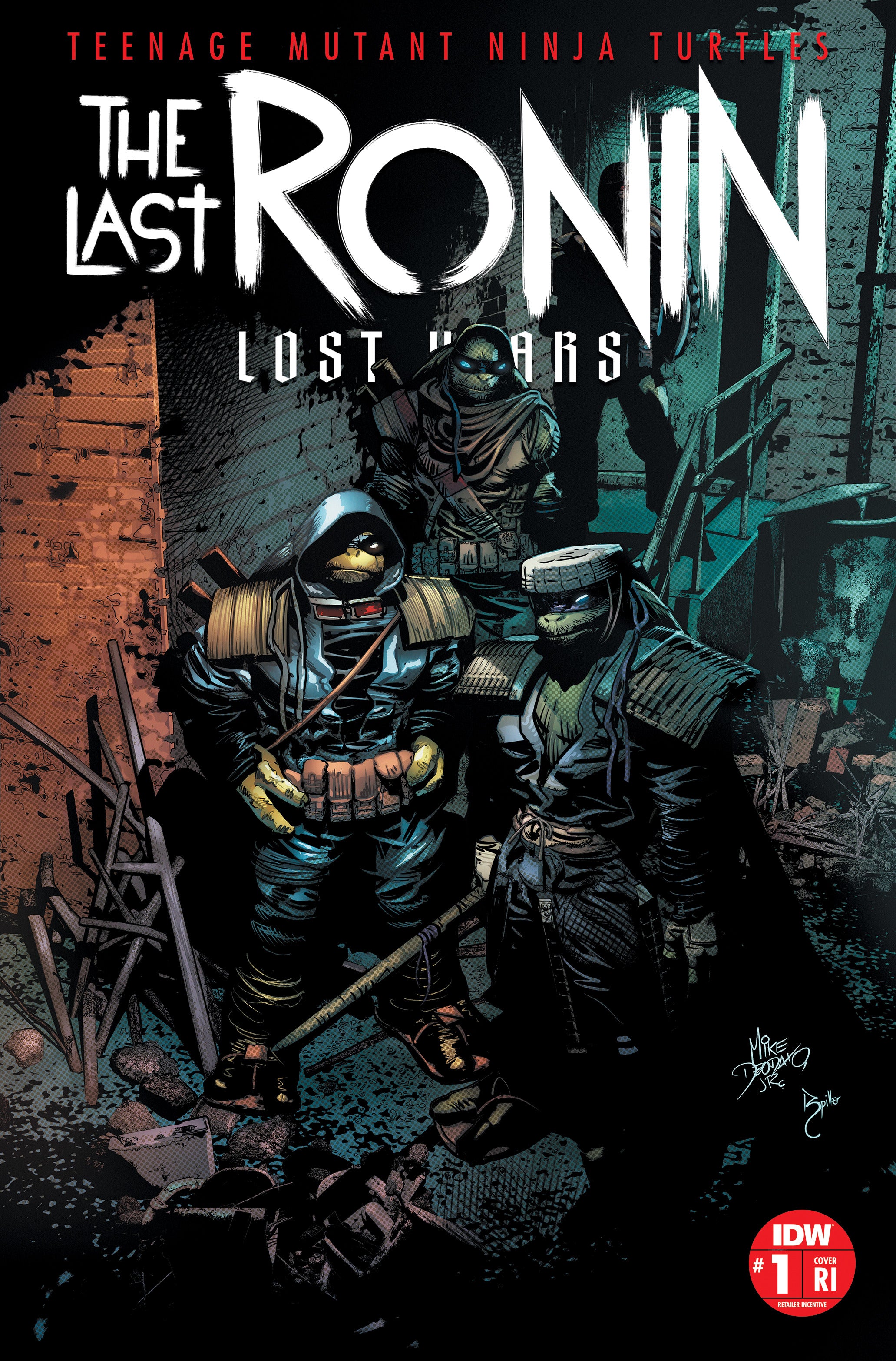 TMNT LAST RONIN LOST YEARS #1 1:25 DEODATO VARIANT - Slab City Comics