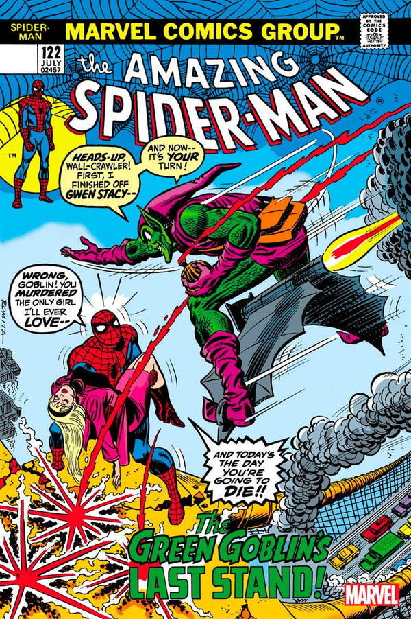 AMAZING SPIDER-MAN #122 FACSIMILE EDITION - Slab City Comics 