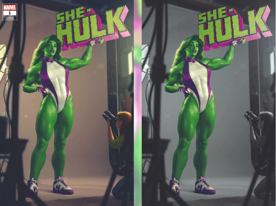 She-Hulk #1 Rahzzah Variants - Slab City Comics