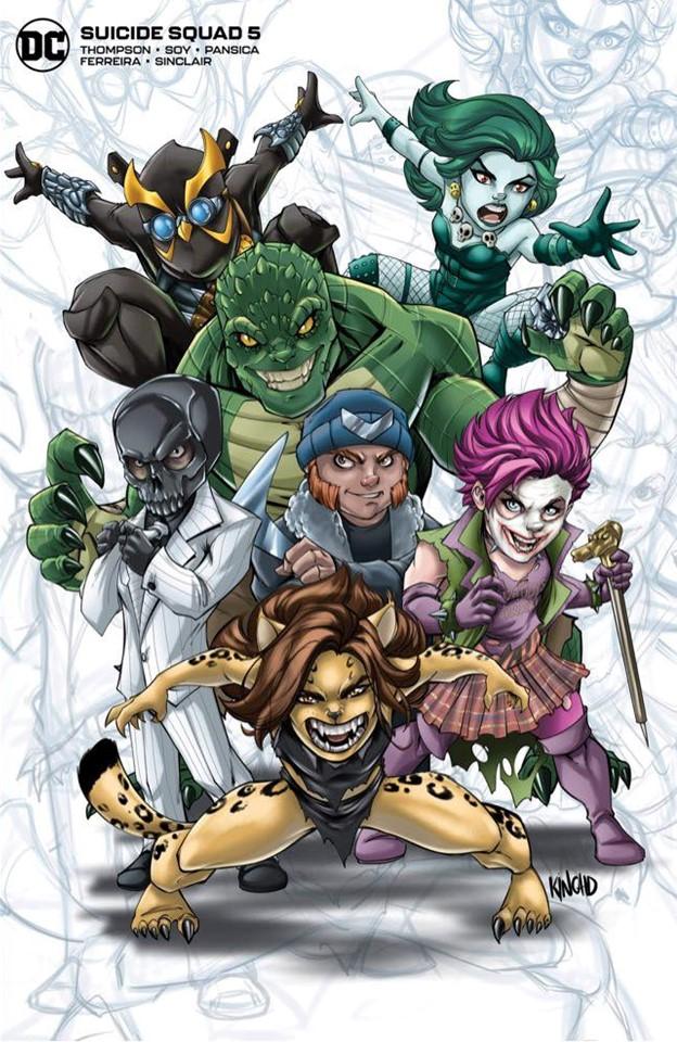 Suicide Squad #5 Ryan Kincaid Exclusive Variants - Slab City Comics