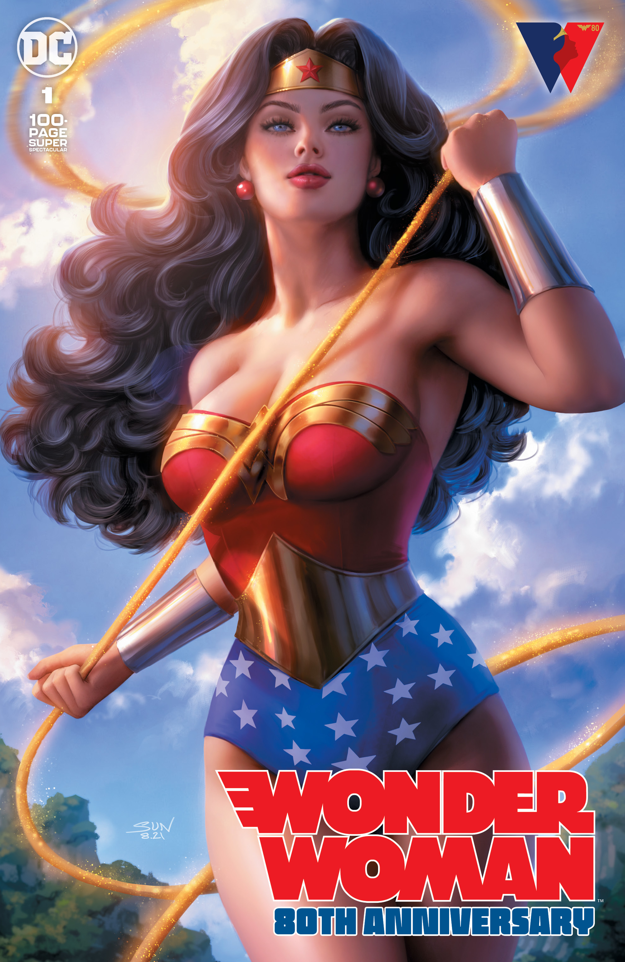WONDER WOMAN 80th ANNIVERSARY 100 PAGE SUPER SPECTACULAR #1 KHAMUNAKI VARIANTS - Slab City Comics